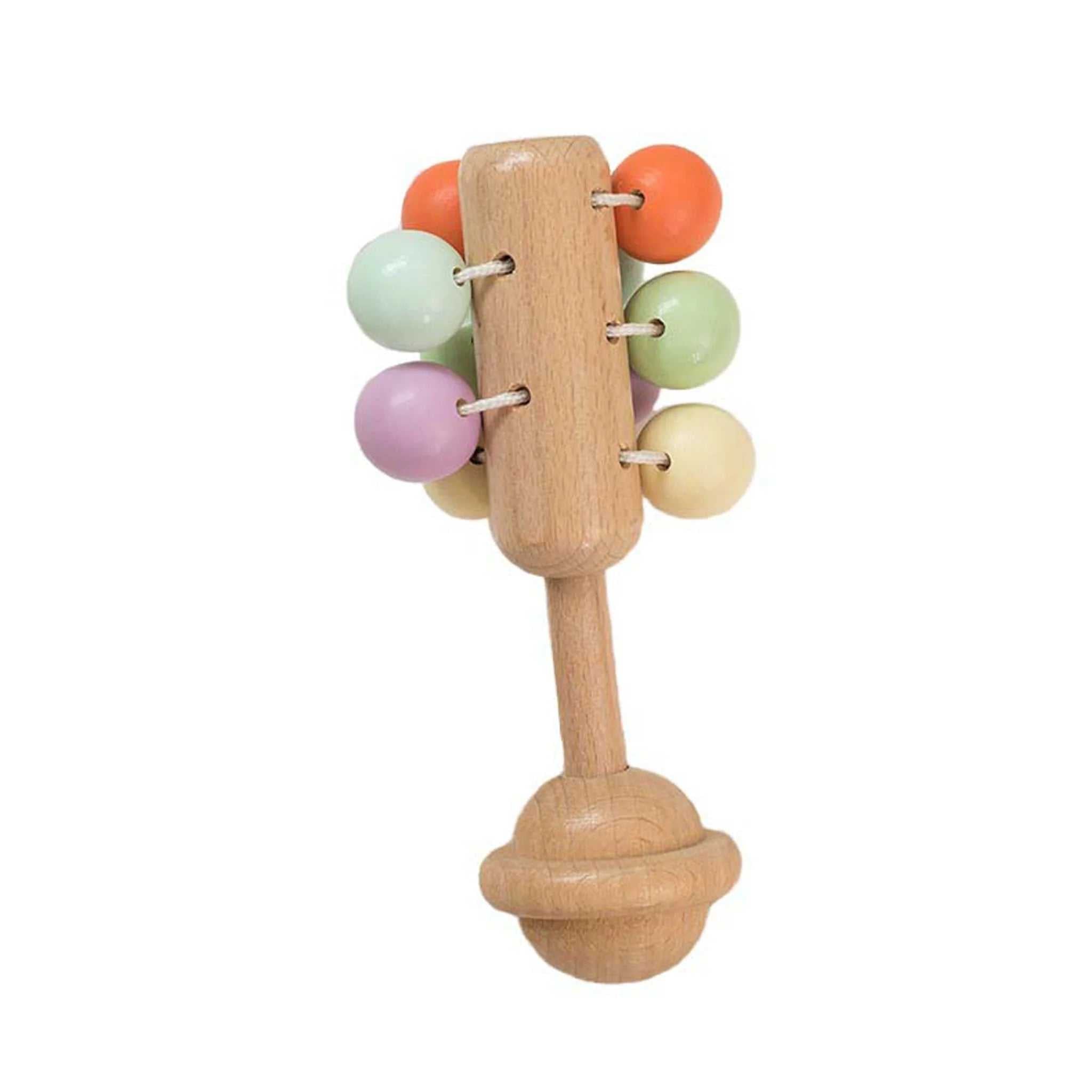 Montessori Wooden Rattle Toy Set