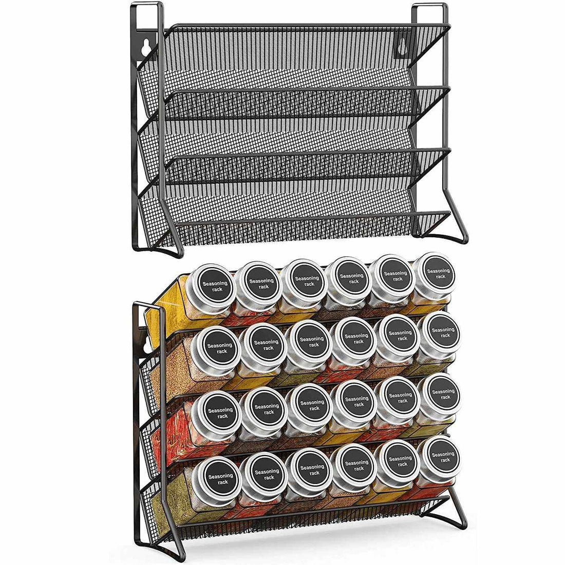 Metal Spice Organizer Rack