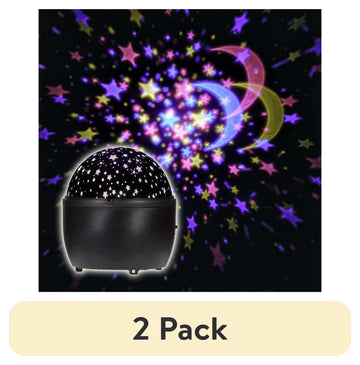 EZ-Illuminations Battery Operated LED Galaxy Projector