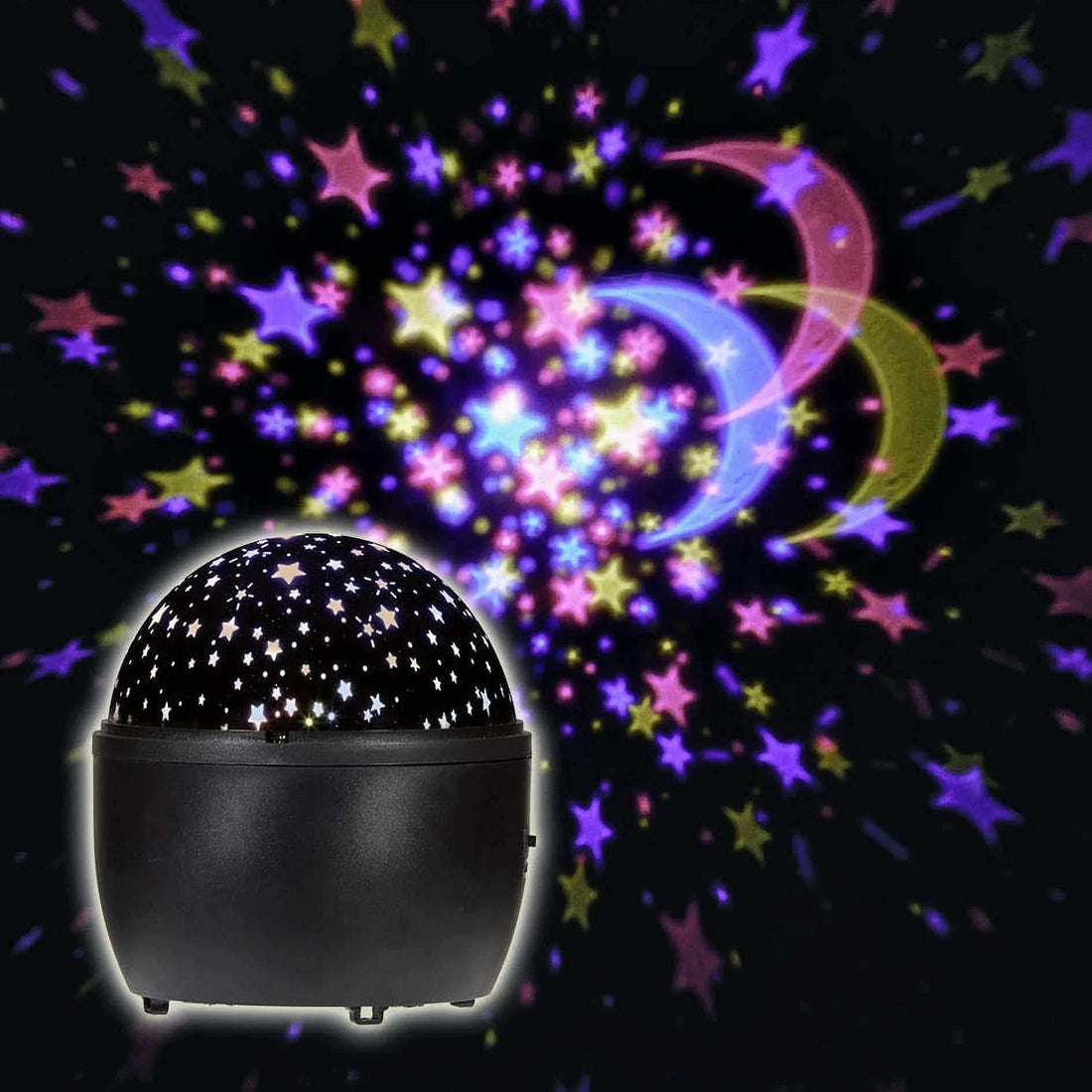 EZ-Illuminations Battery Operated LED Galaxy Projector