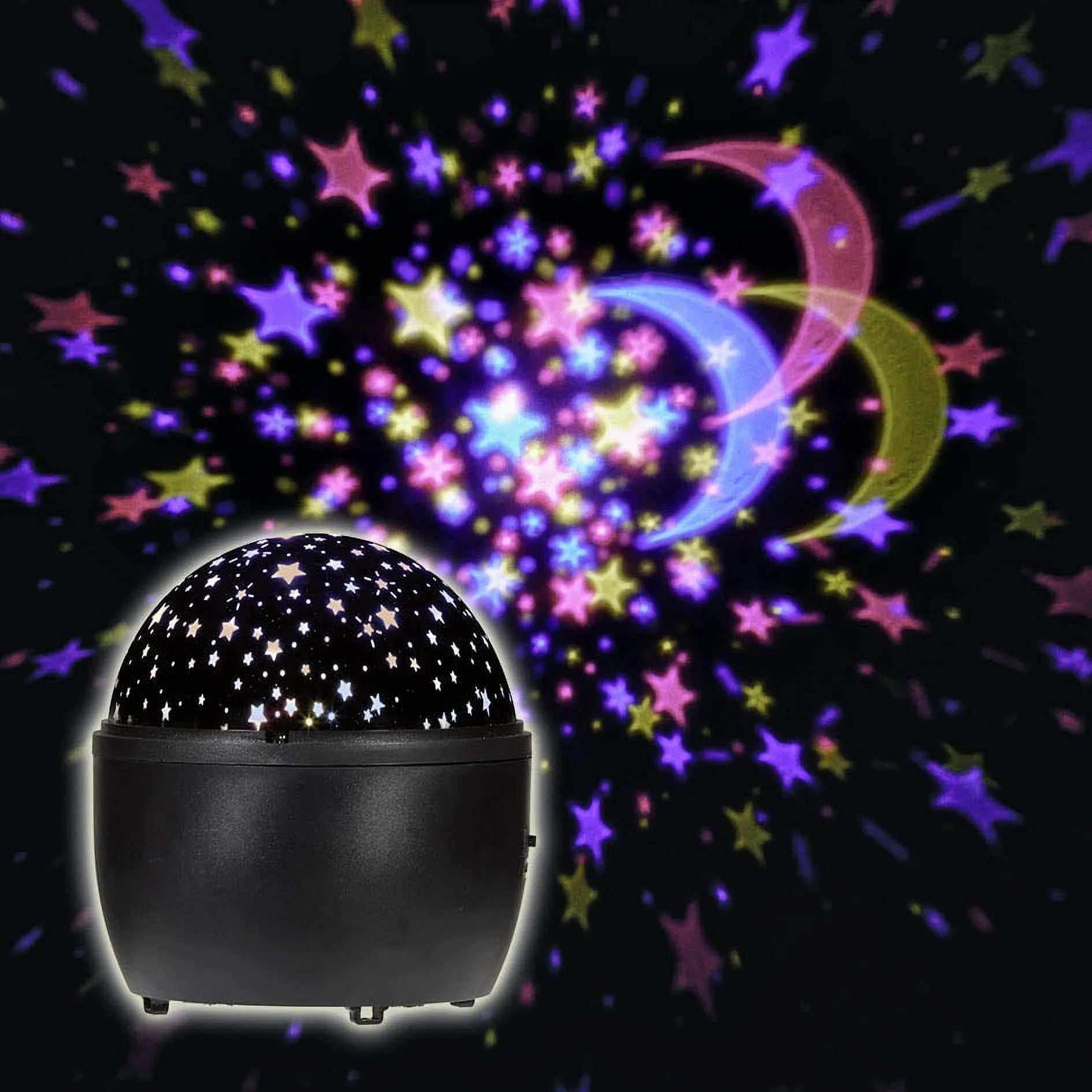 EZ-Illuminations Battery Operated LED Galaxy Projector