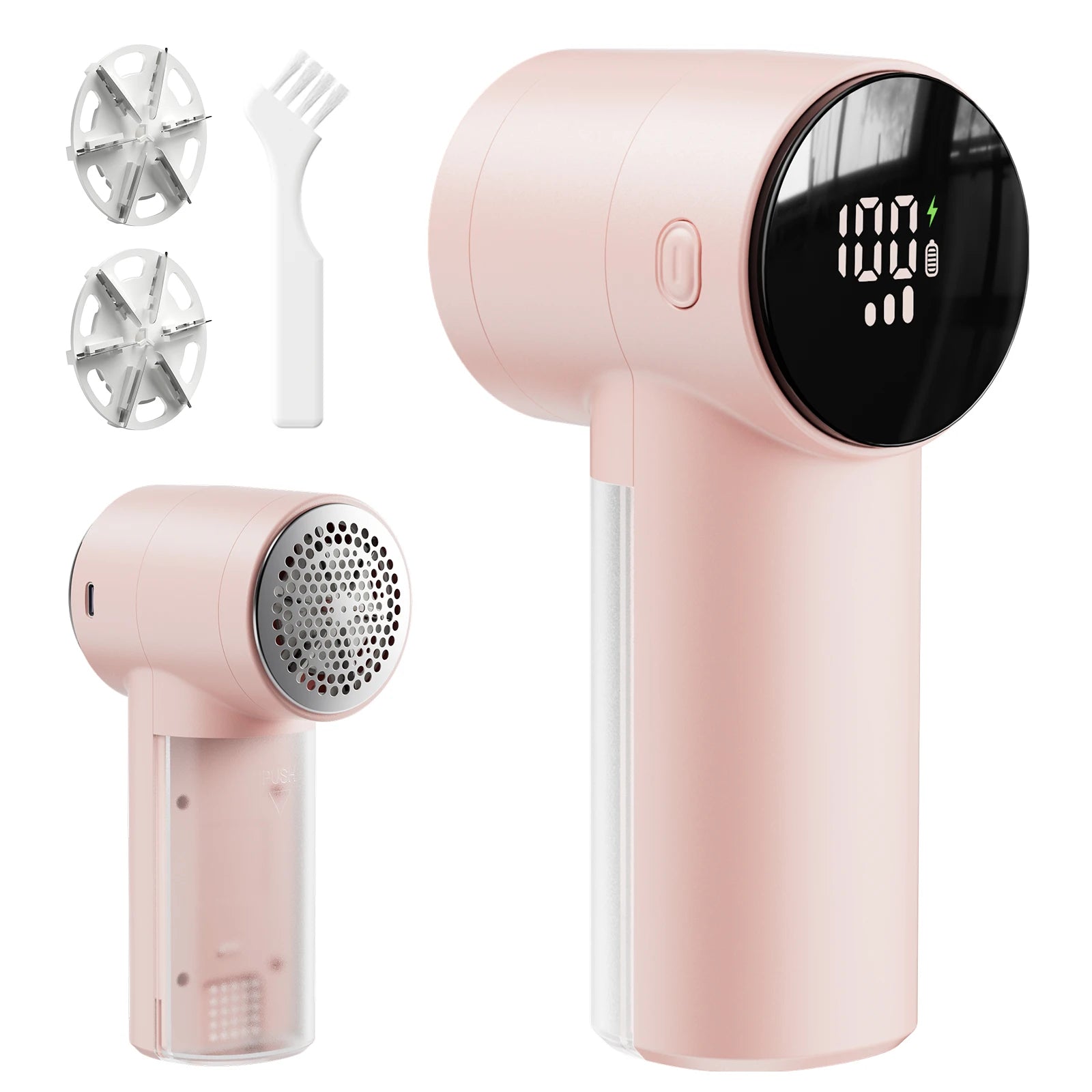 Coldsky Fabric Shaver Lint Remover 3 Speeds Rechargeable Electric Portable Sweater to Remove Pilling for Clothes Couch Blanket