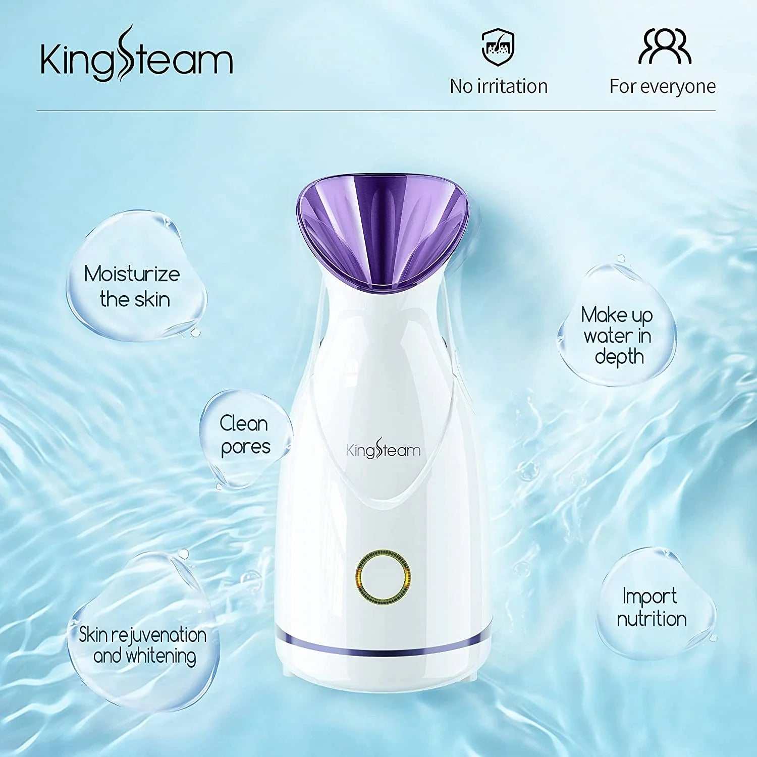 Nano Ionic Facial Steamer