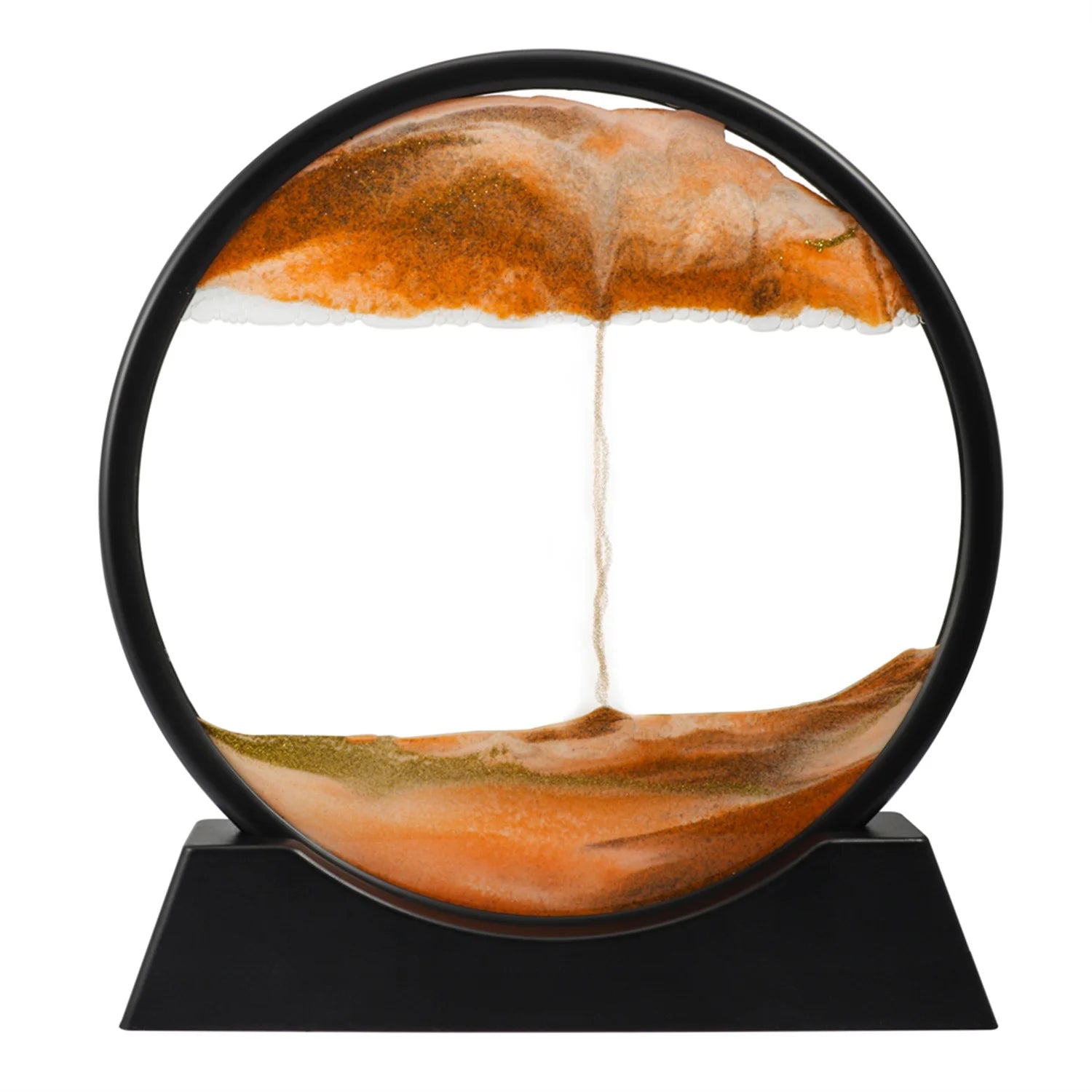 Large Round Moving Sand Art Frame
