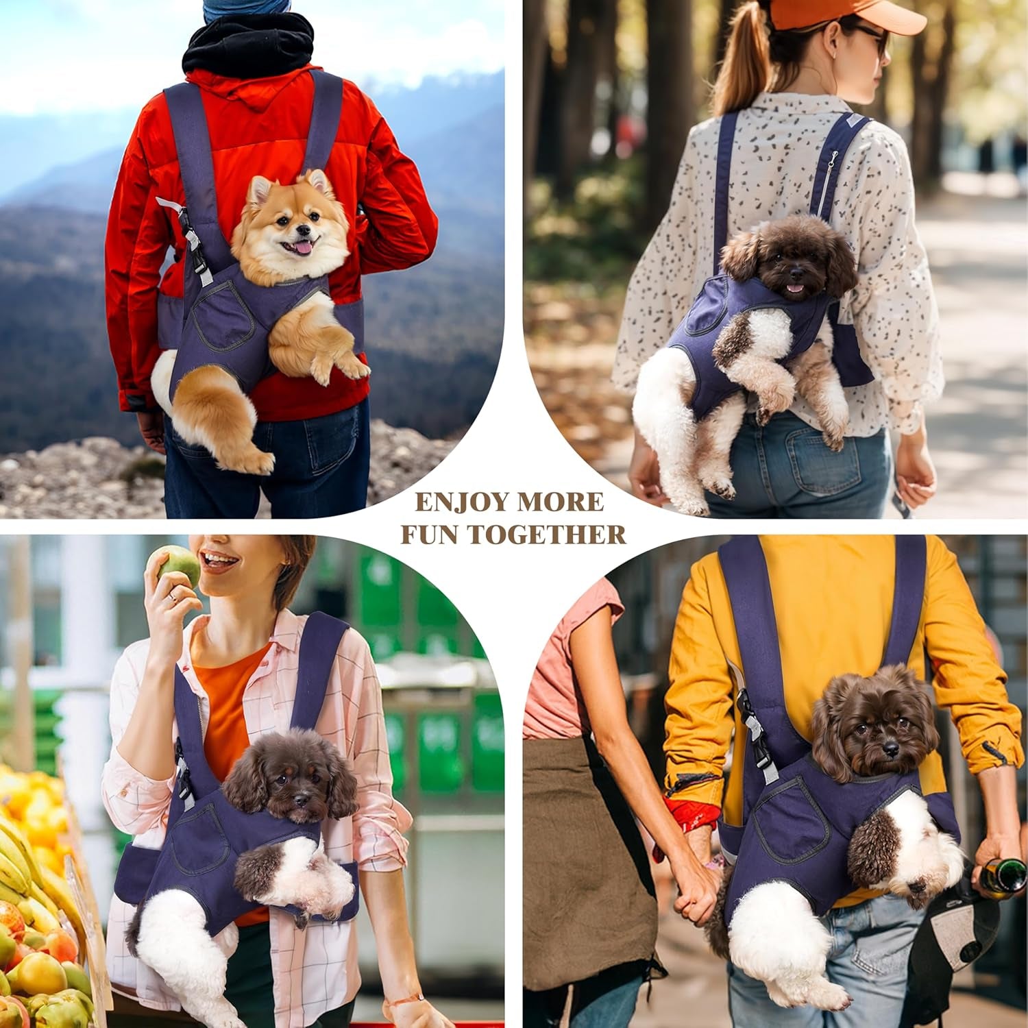 Transversal Dog Backpack