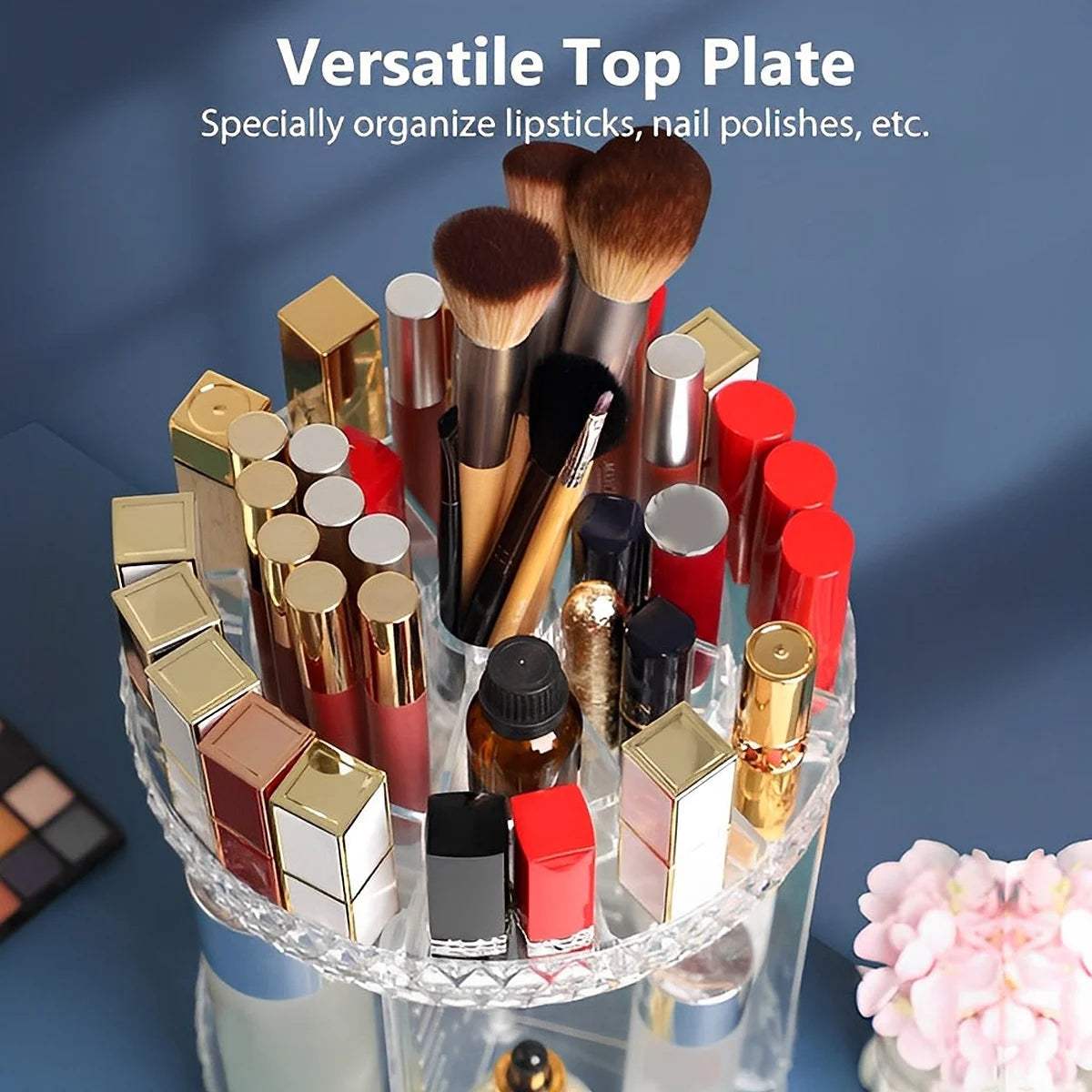 Rotating Makeup Organizer