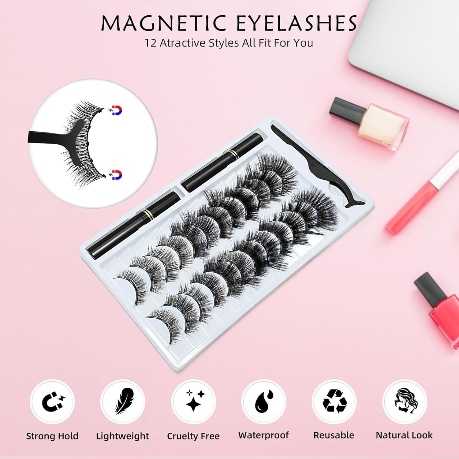 Magnetic Eyelashes Kit