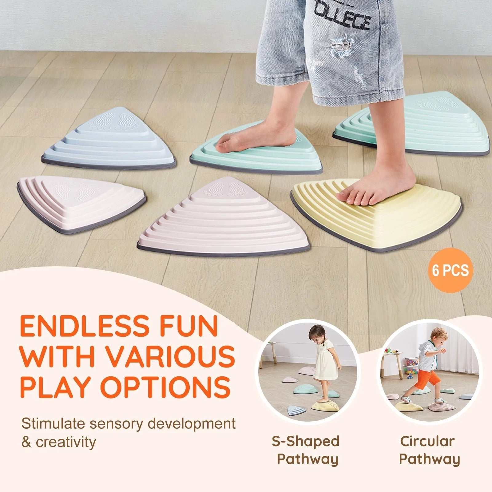 Children’s Balance Stepping Stones