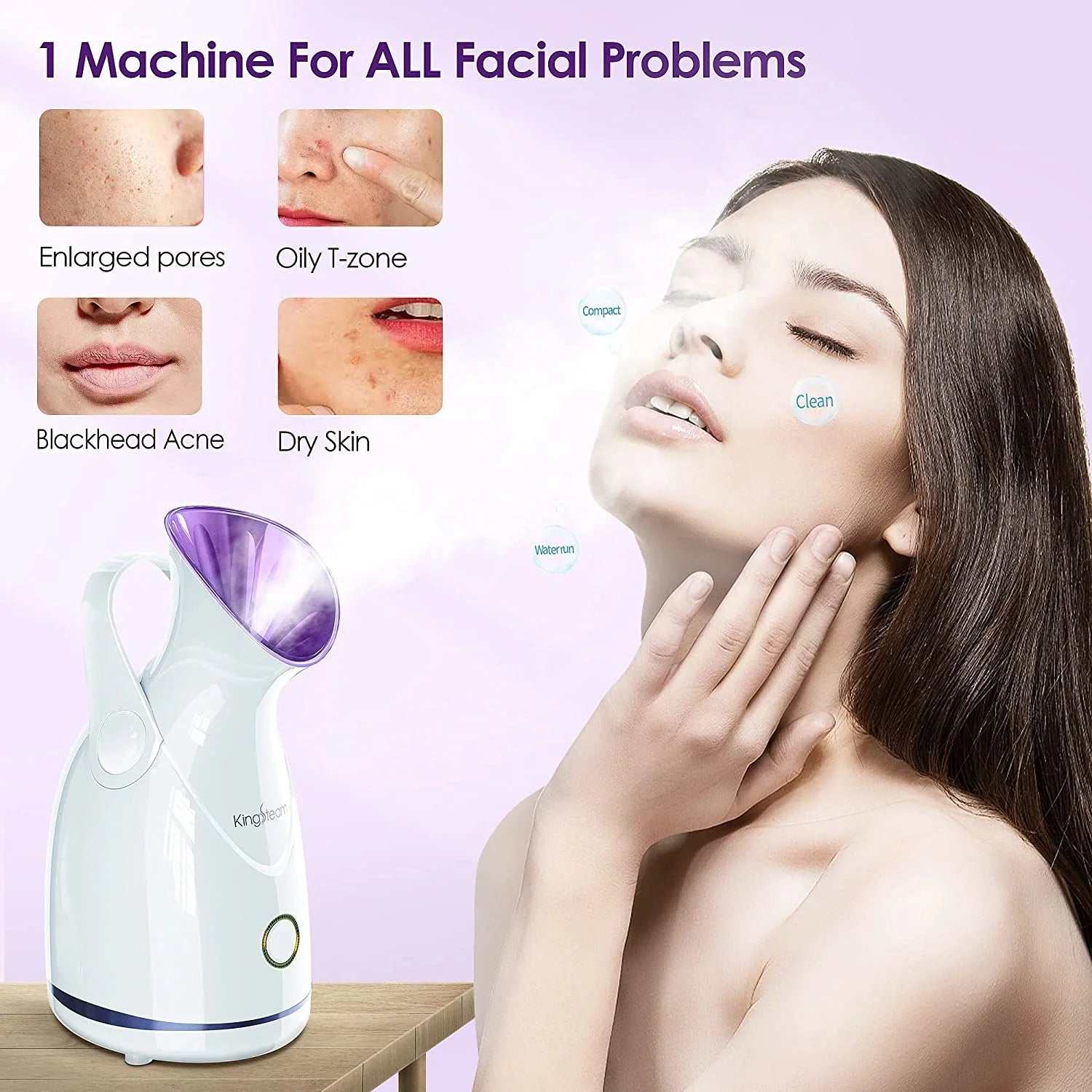 Nano Ionic Facial Steamer