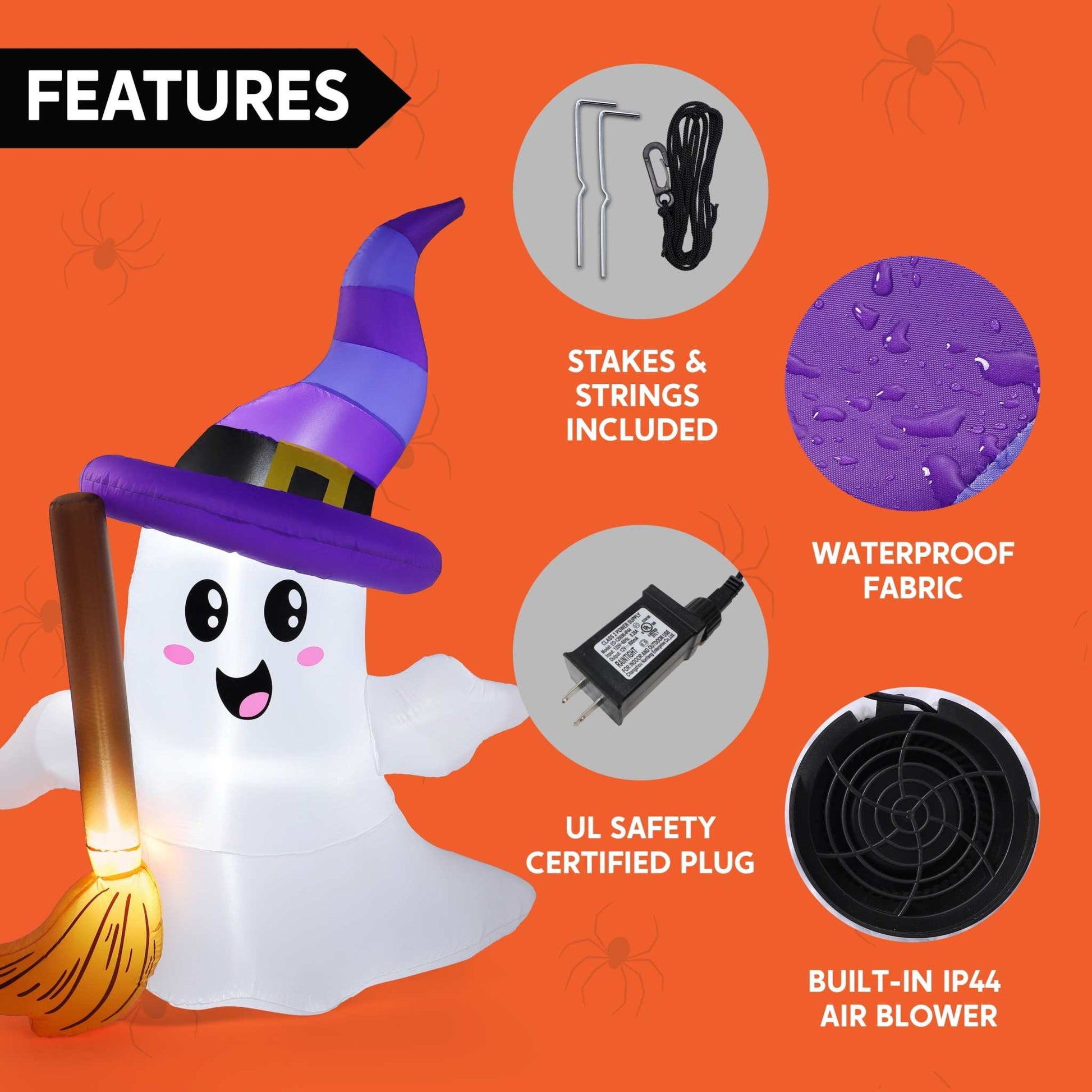 6Ft Halloween Inflatables