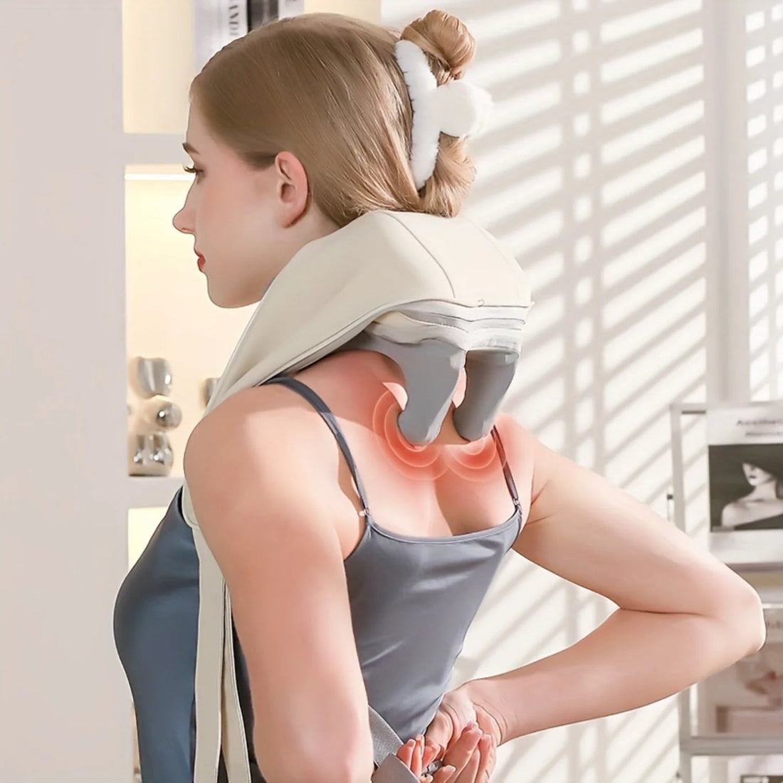 Rechargeable Shiatsu Neck Massager