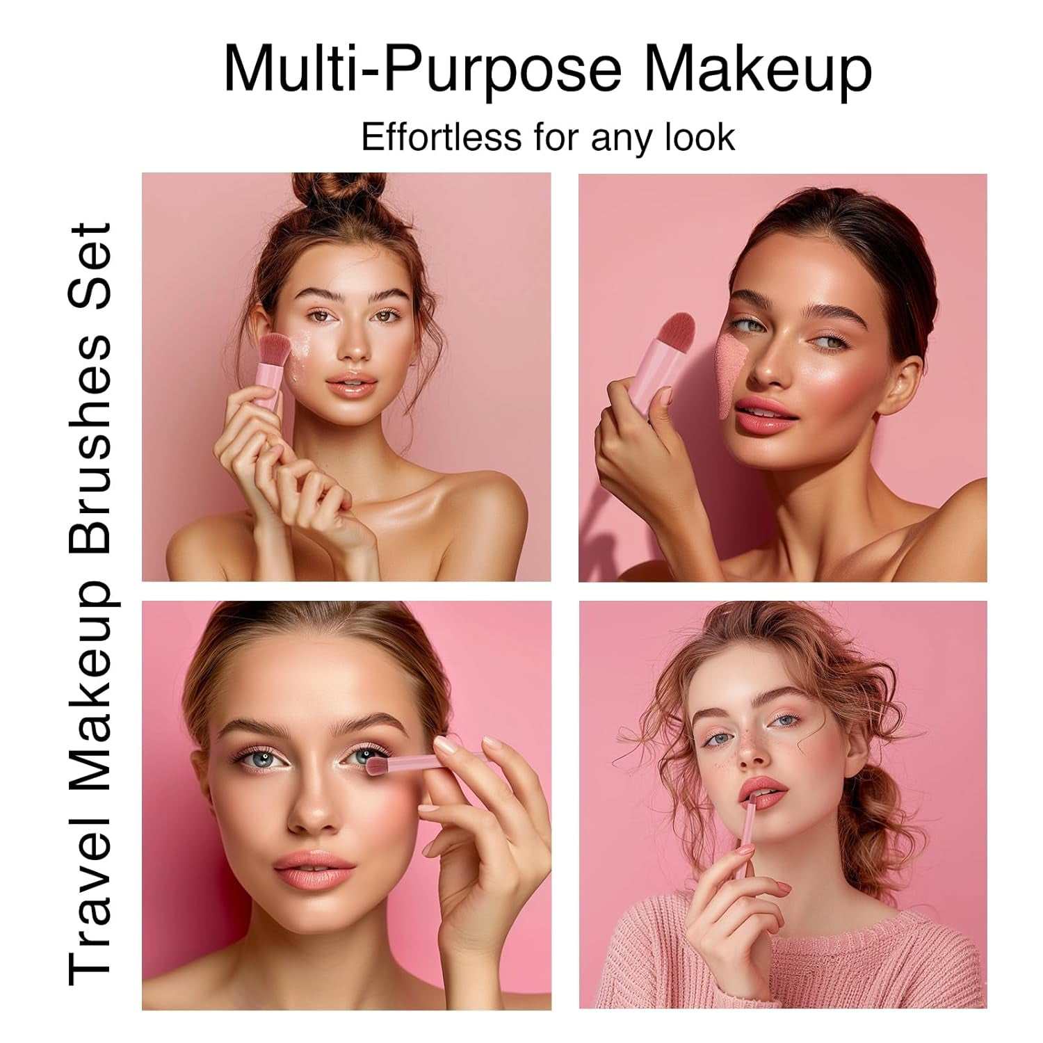 Travel Makeup Brush Set