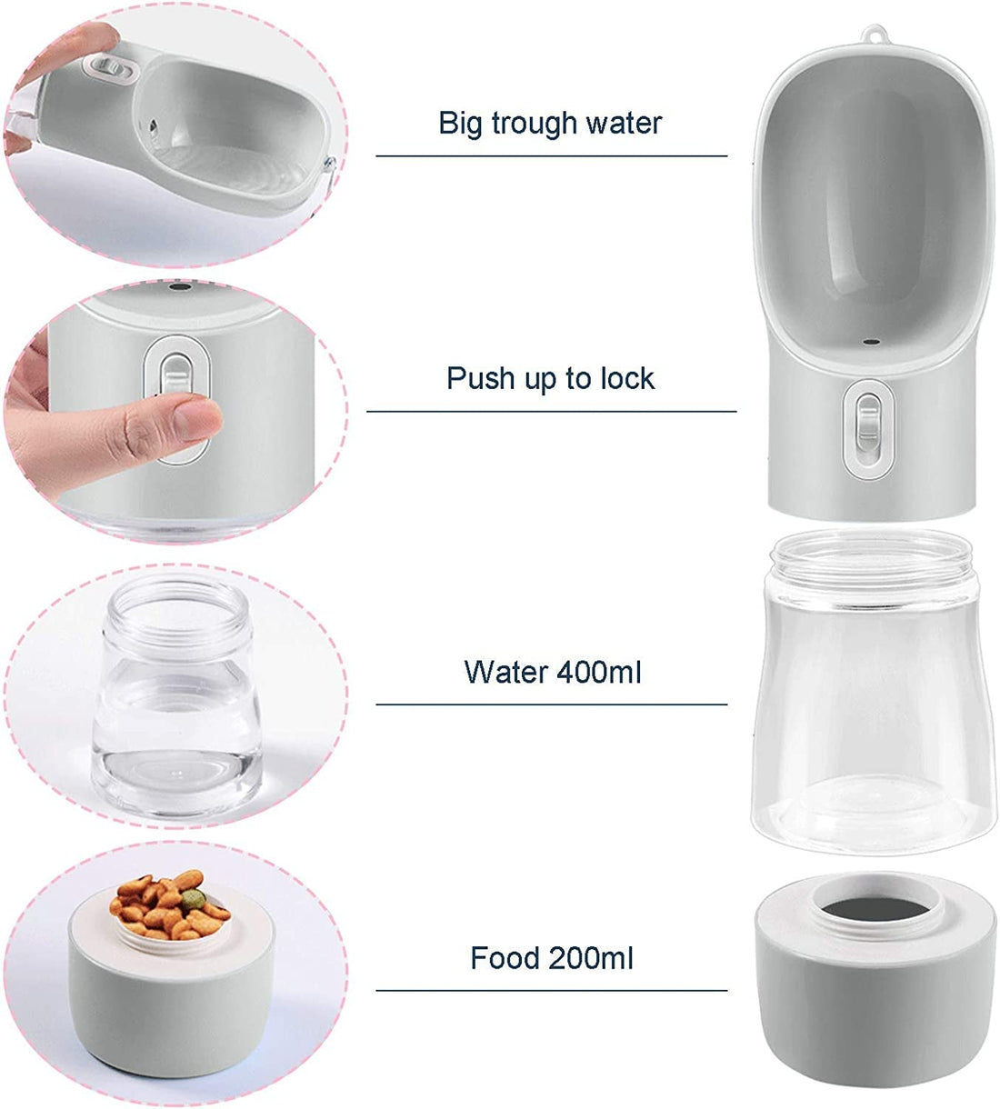 Portable Dog Water Bottle