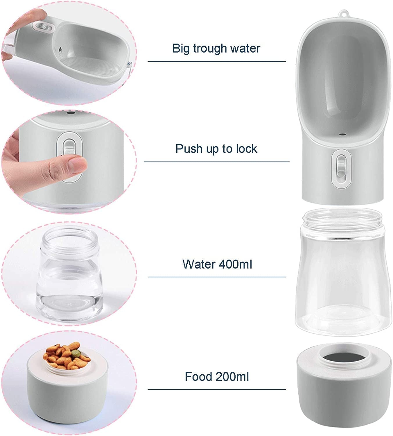 Portable Dog Water Bottle