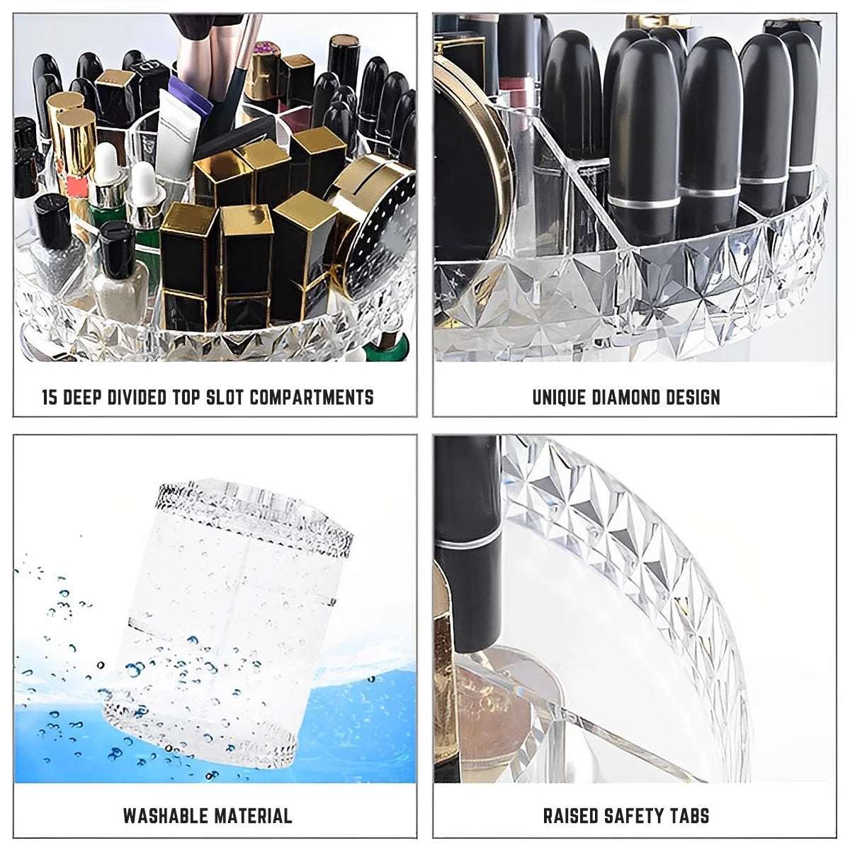 Rotating Makeup Organizer