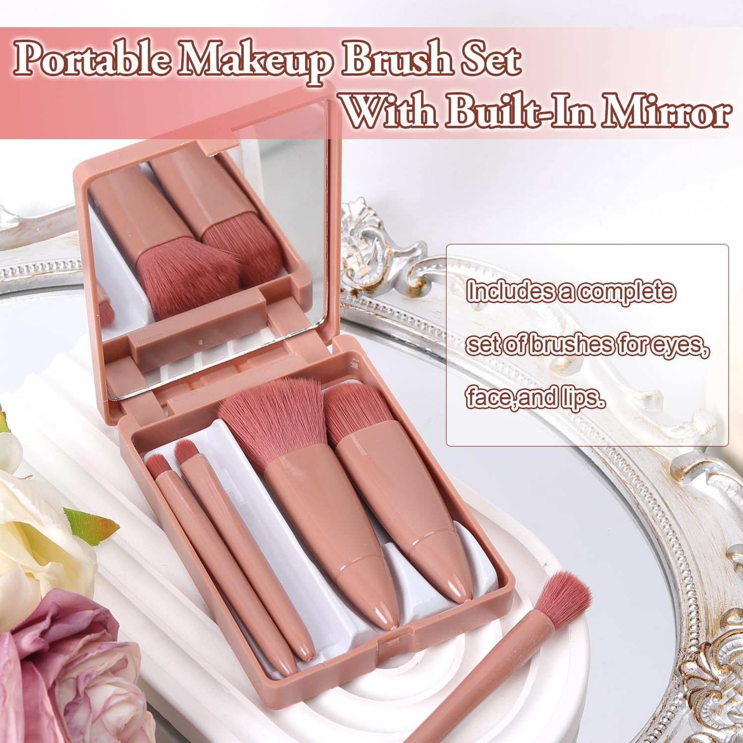 Travel Makeup Brush Set