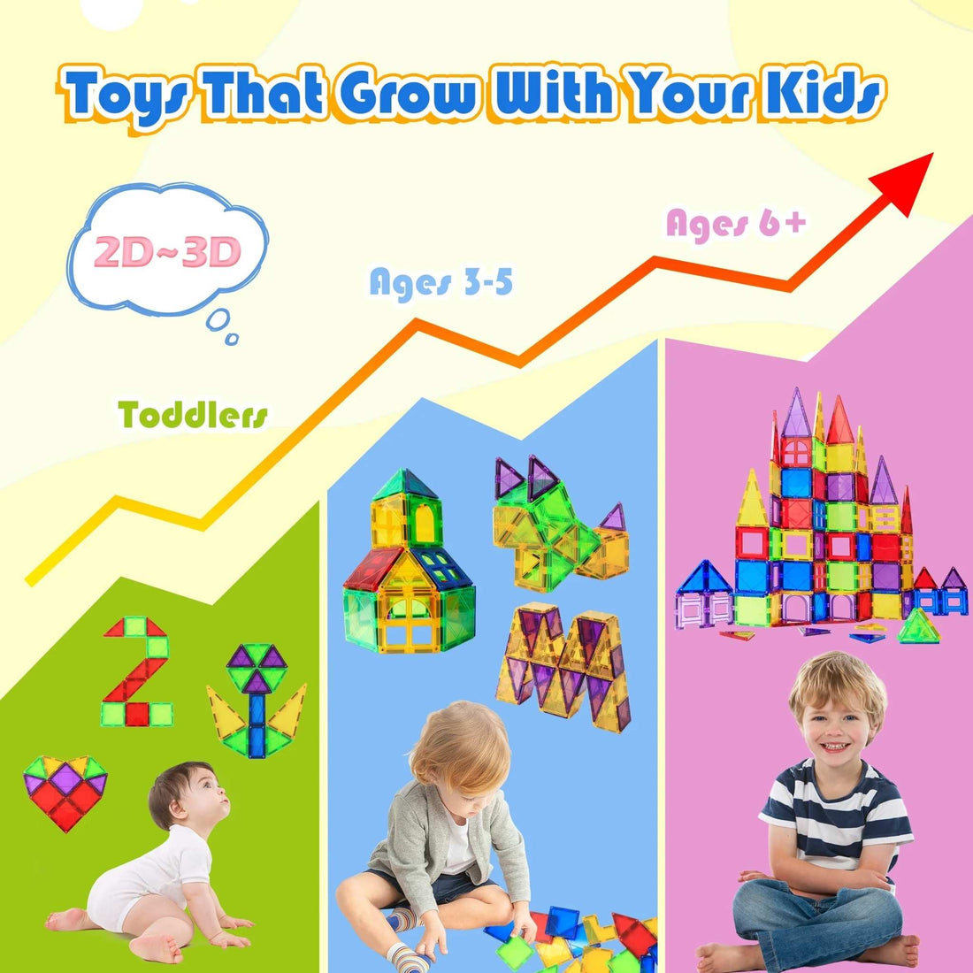 Magnetic Tiles Set