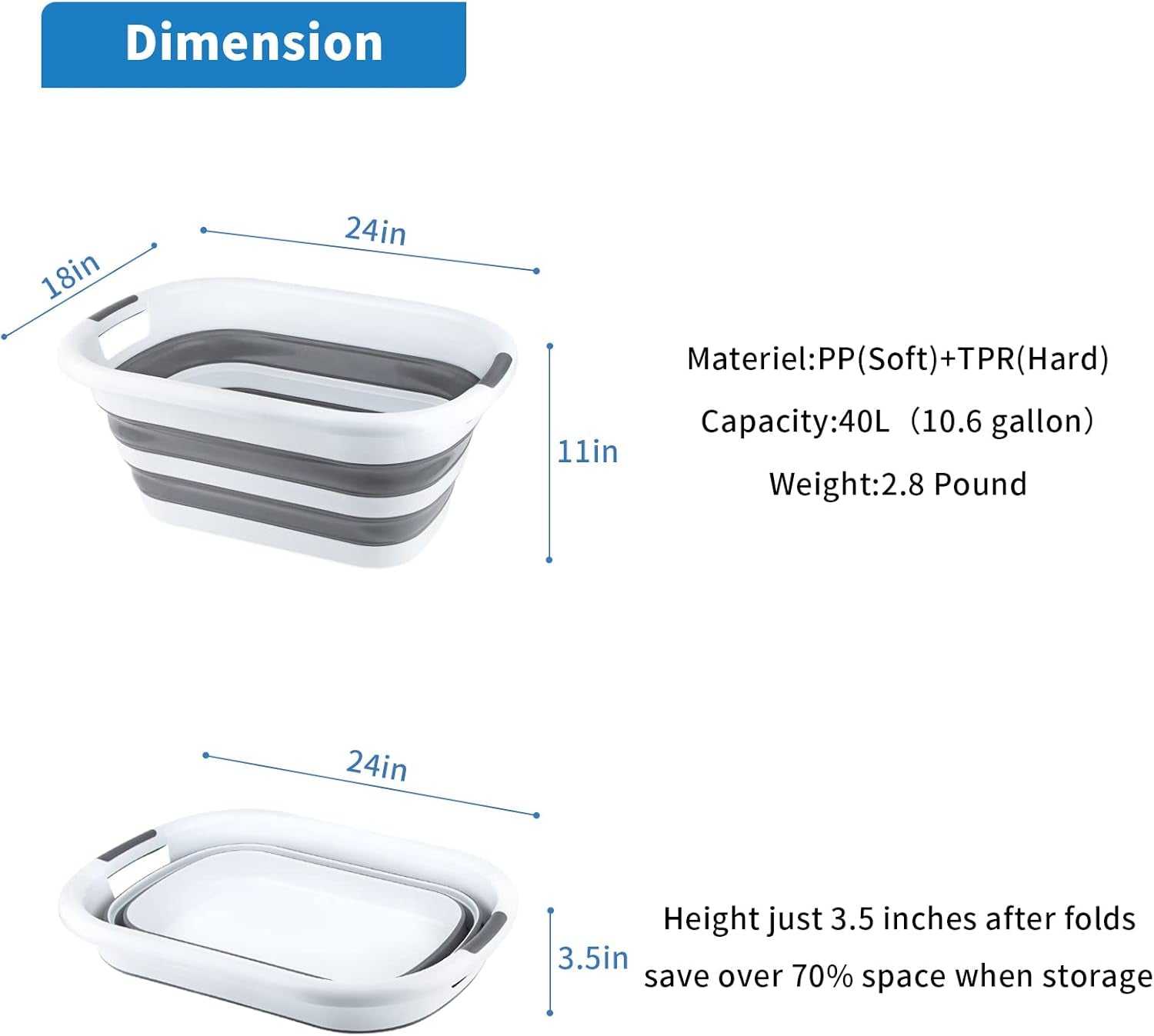 Collapsible Laundry Baskets