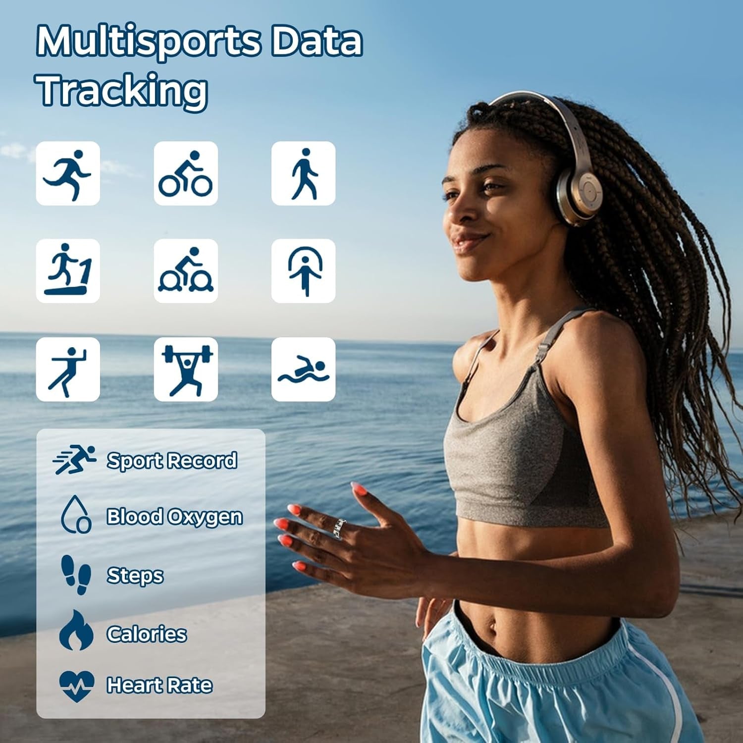 Smart Health & Fitness Ring