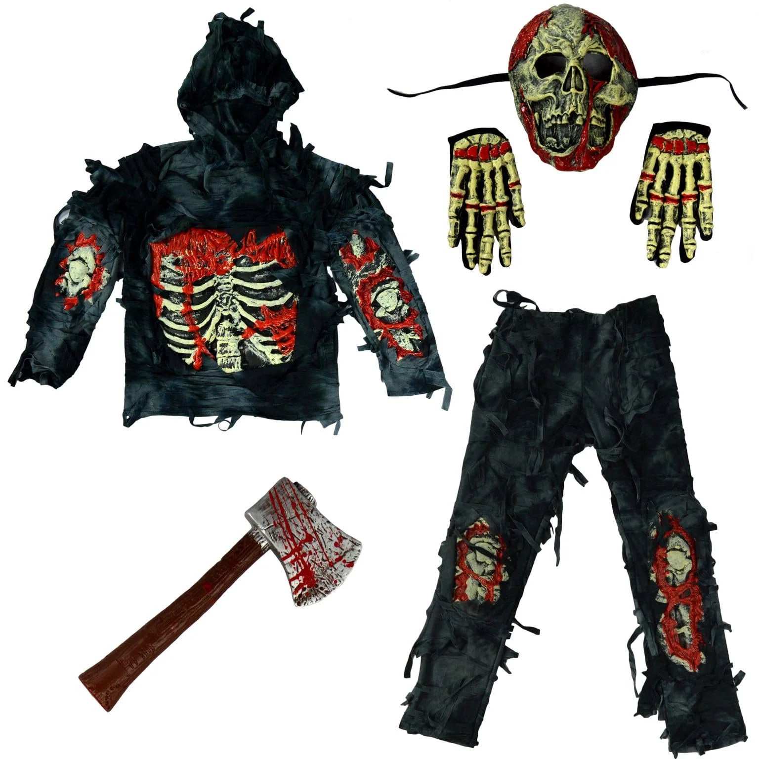 Scary Halloween Zombie Costume