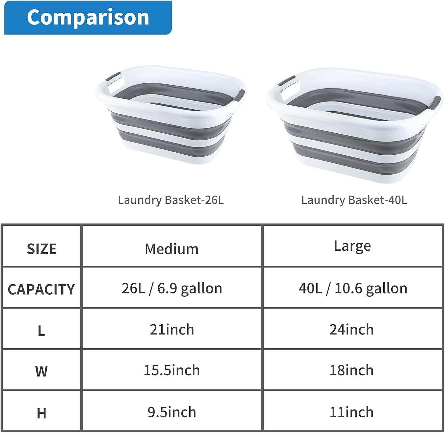 Collapsible Laundry Baskets