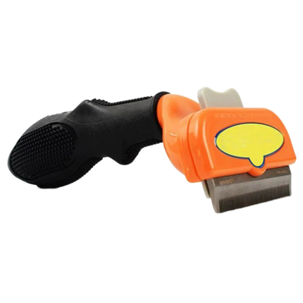 Deshedding Brush Removes Loose Hair and Tangles Self Cleaning Slicker Brush Deshedding Tool for Long Short Haired Dogs Cats