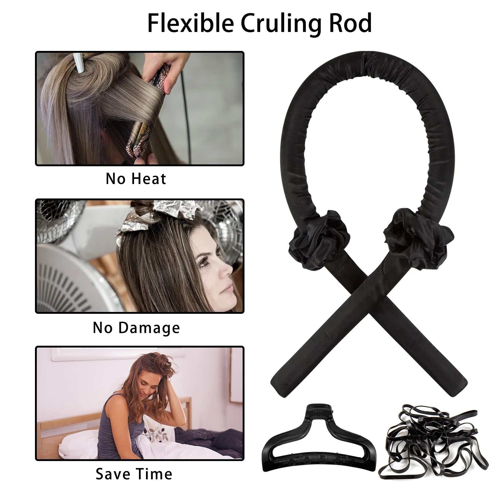 Heatless Curling Set