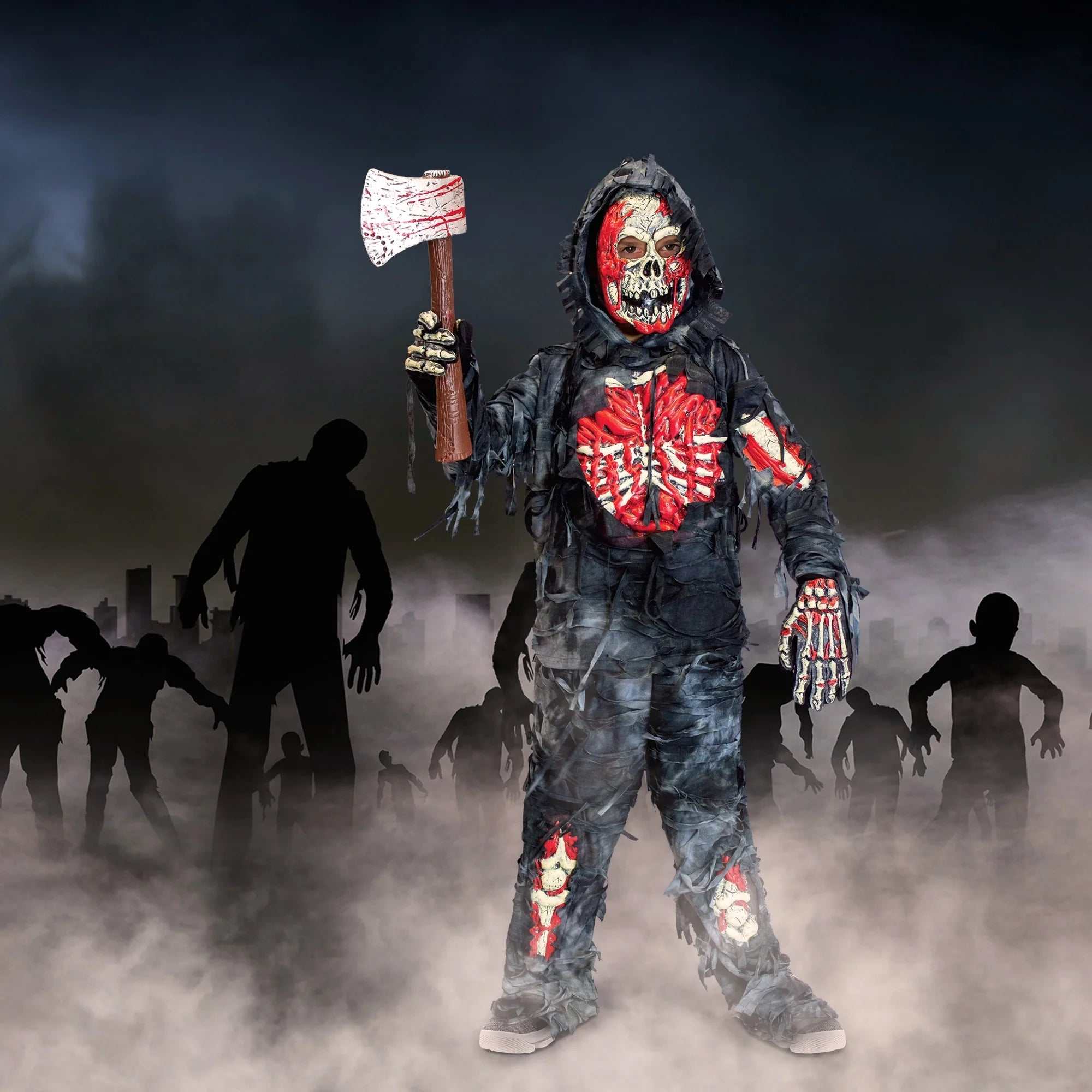 Scary Halloween Zombie Costume