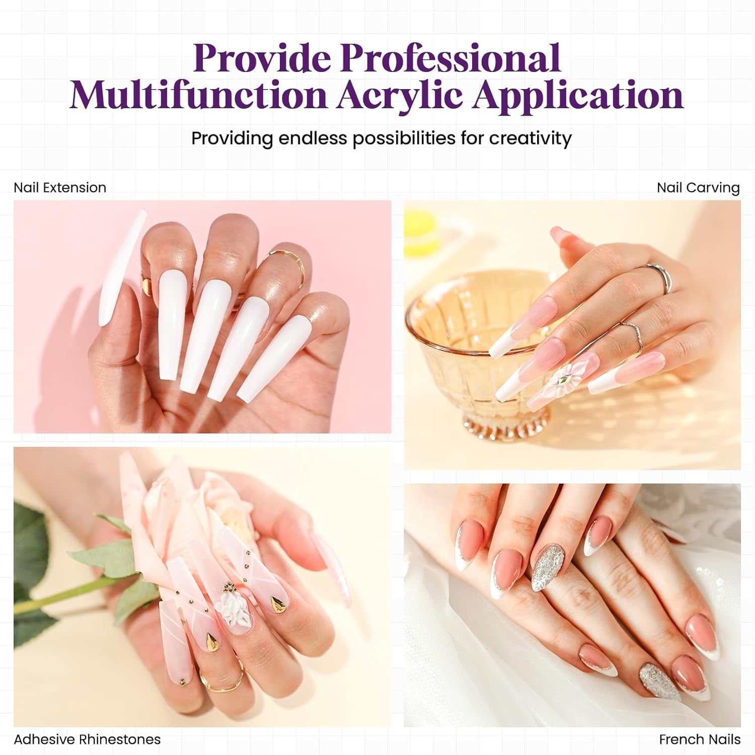 Professional Acrylic Nail Kit