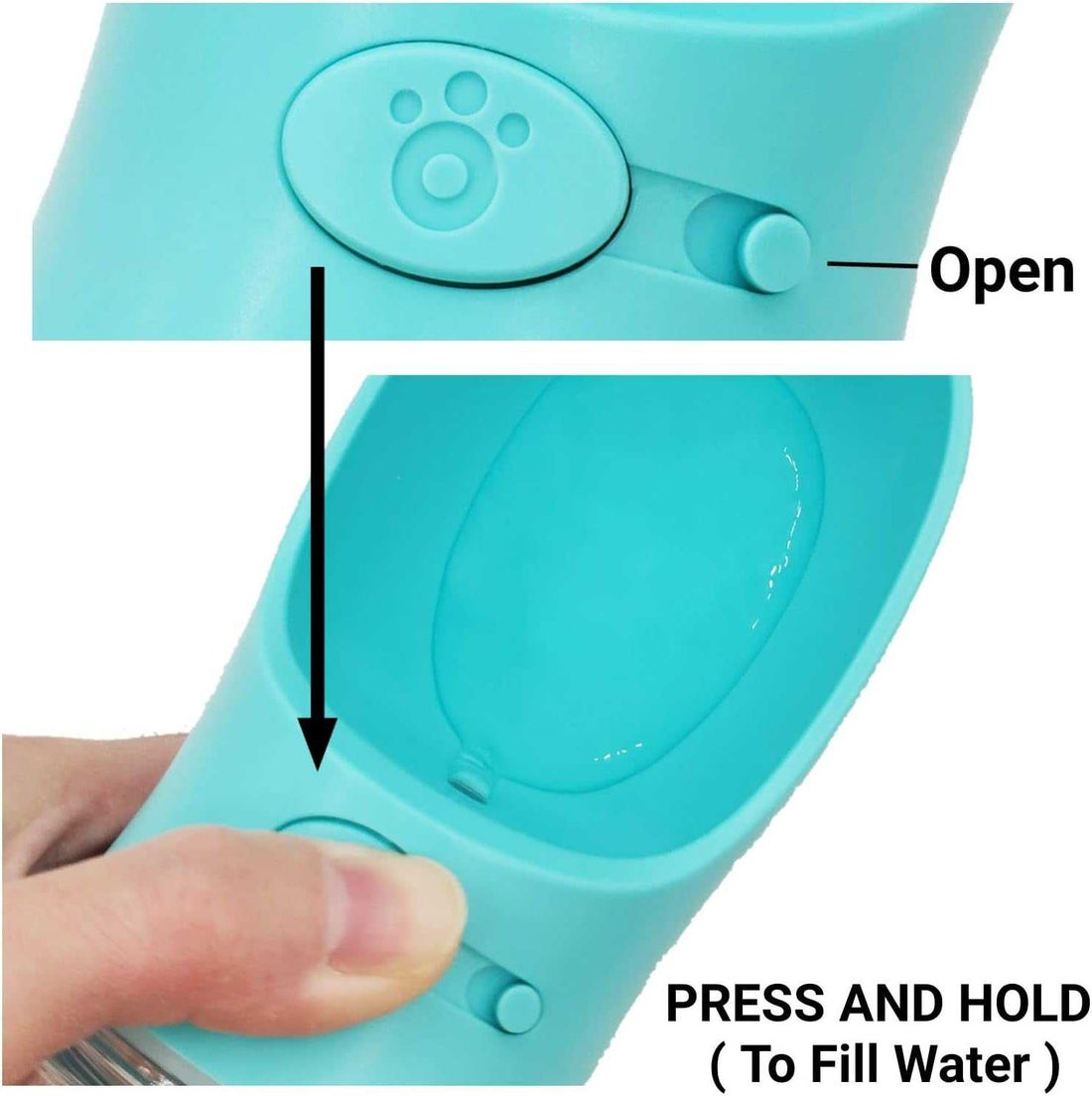 H2OGO Portable Pet Water Bottle Dispenser