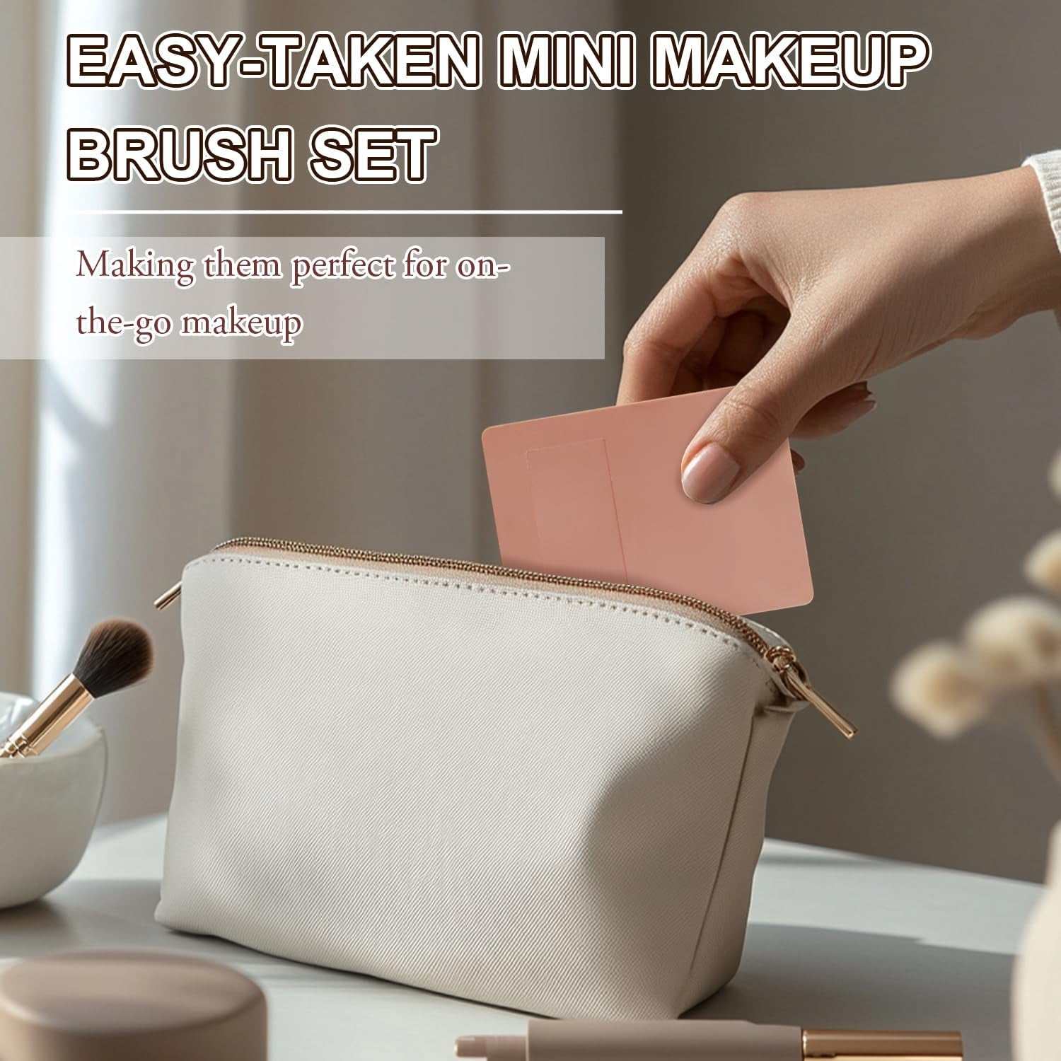Travel Makeup Brush Set