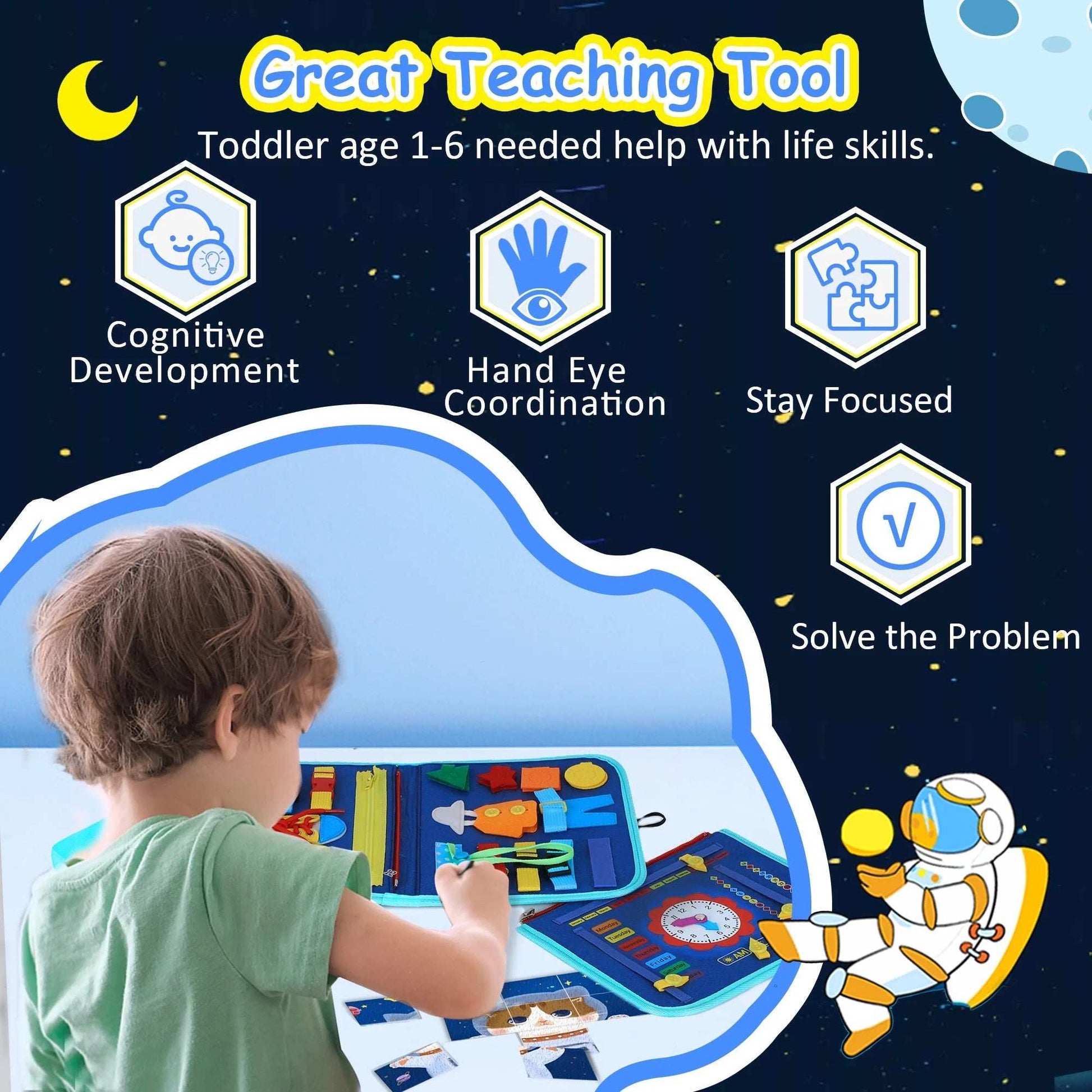 Toddler Busy Board