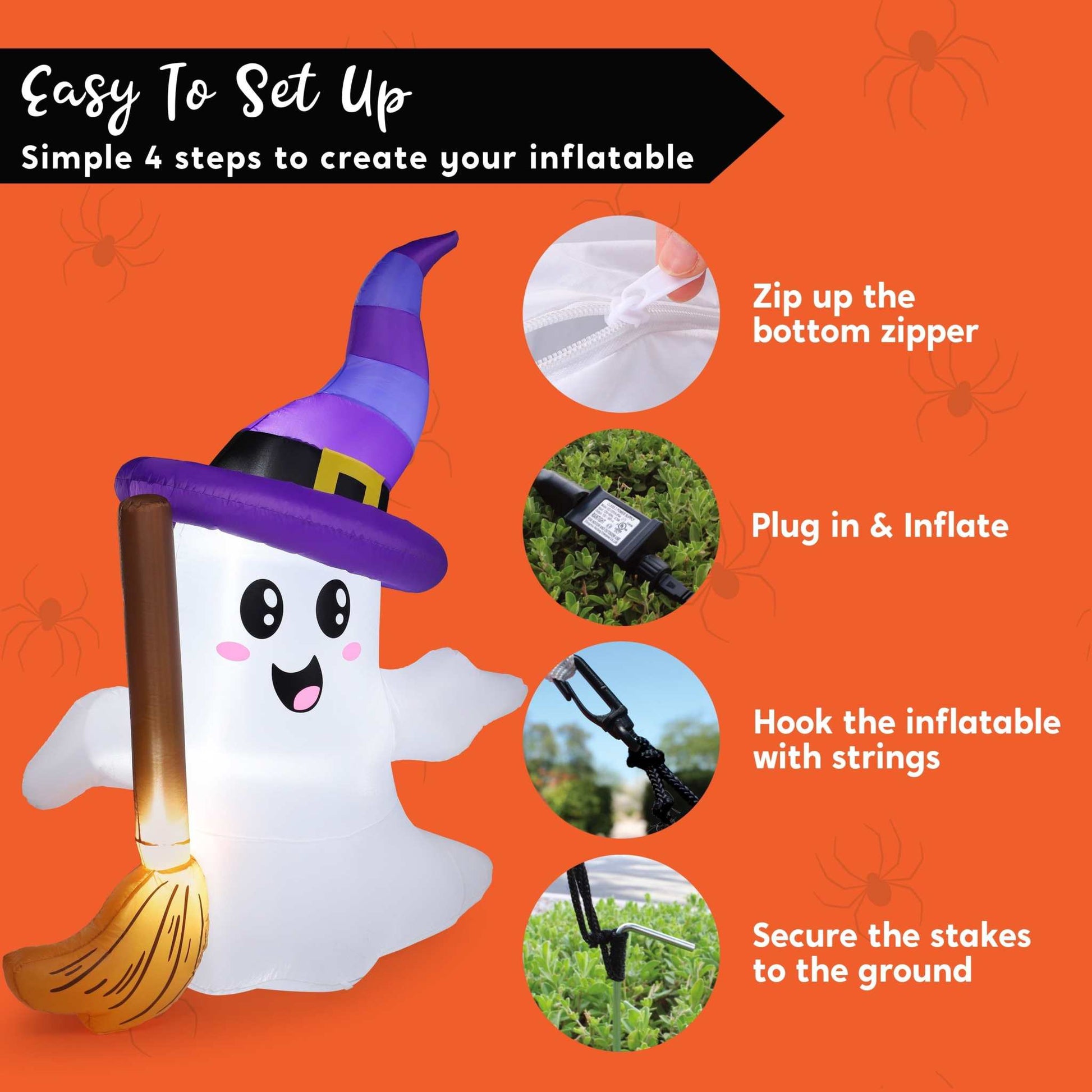 6Ft Halloween Inflatables