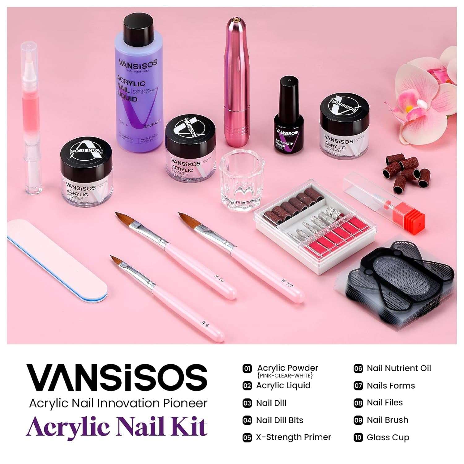 Professional Acrylic Nail Kit