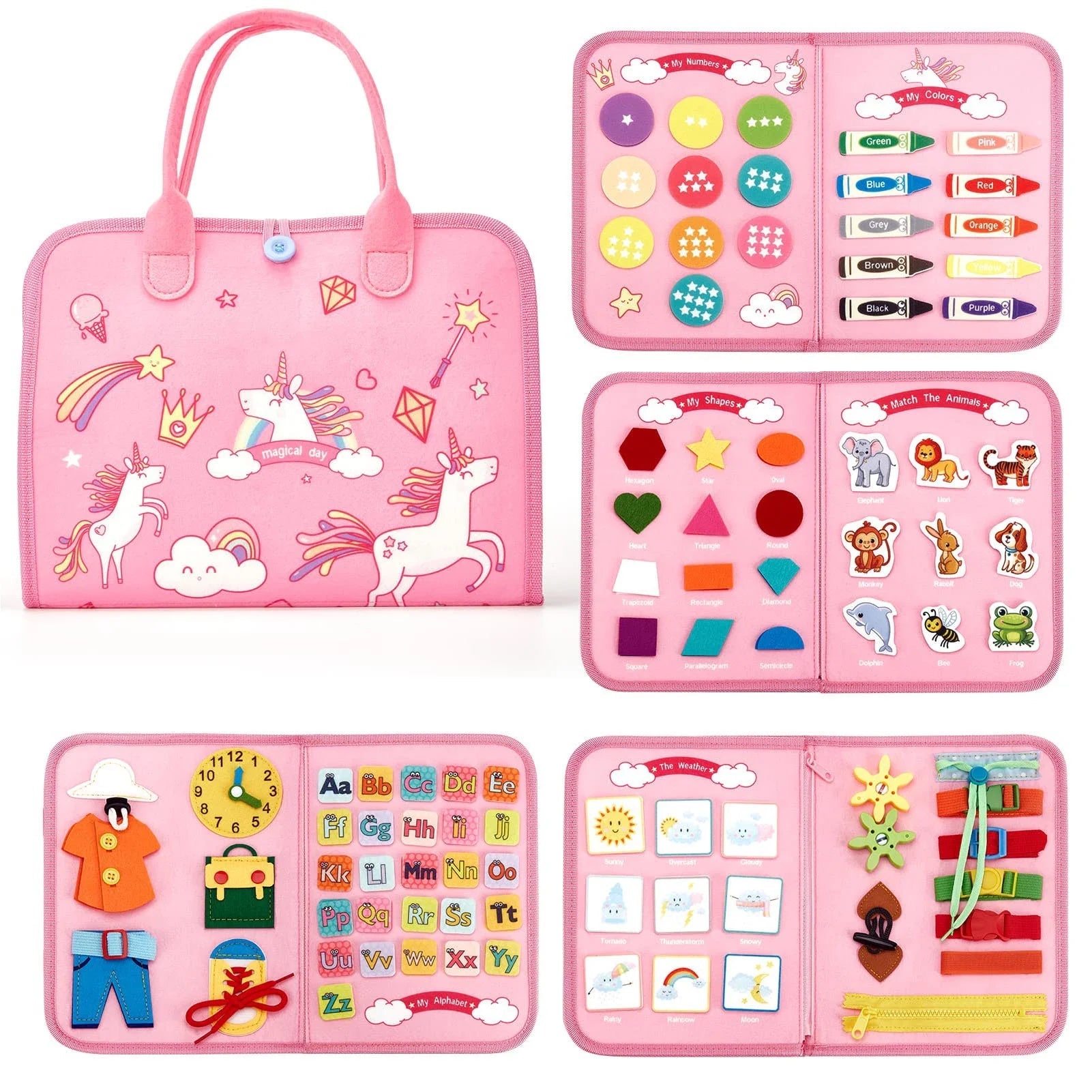 Montessori busy board