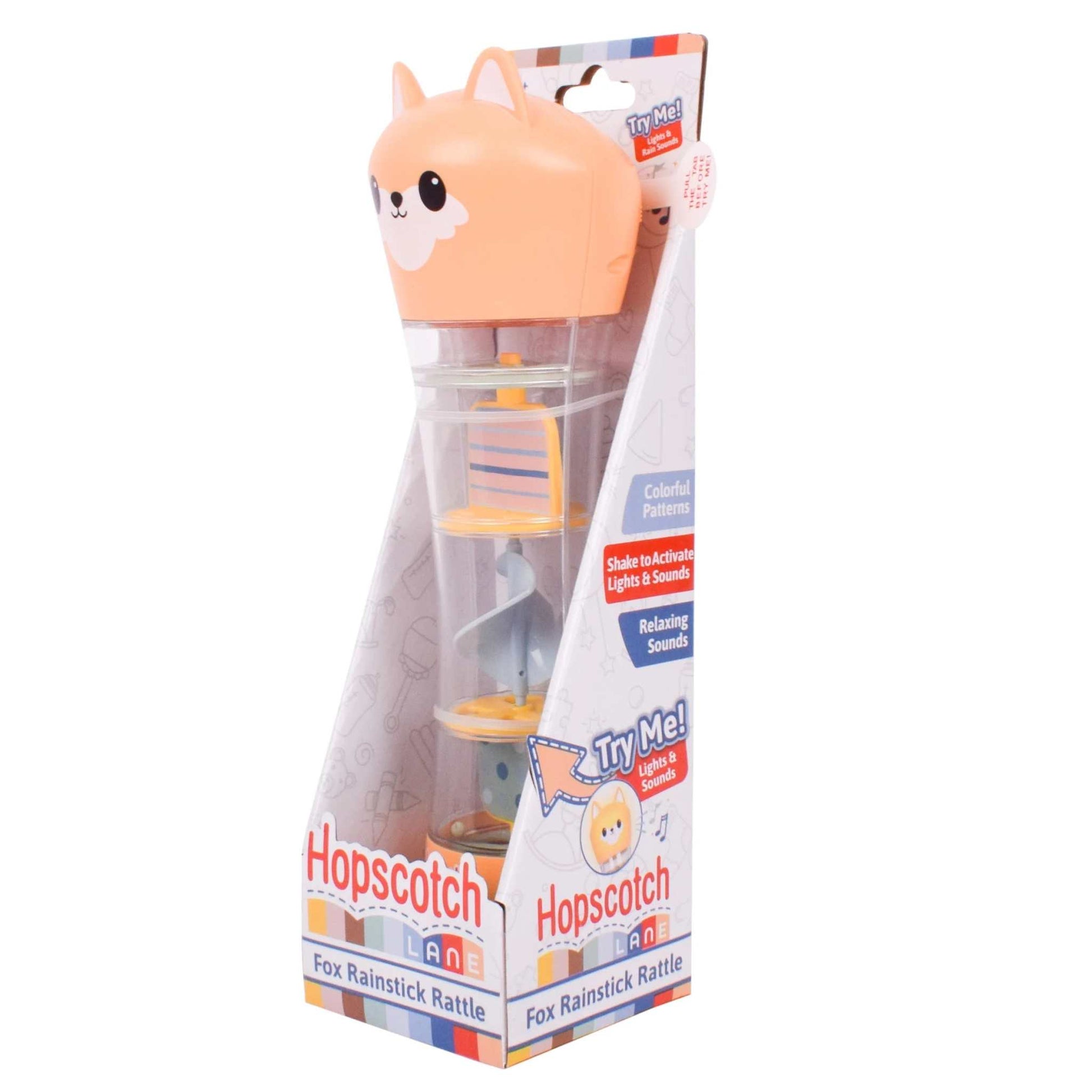 Fox Rainstick Rattle
