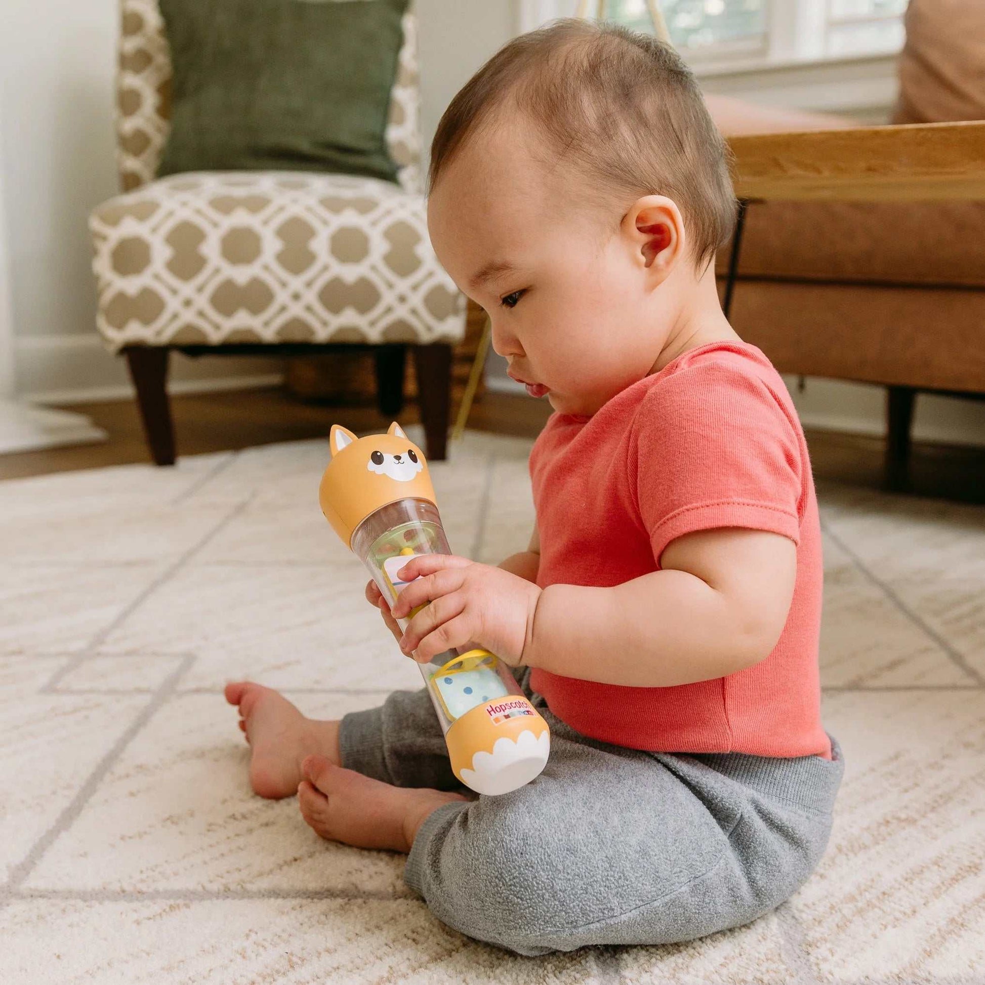 Fox Rainstick Rattle