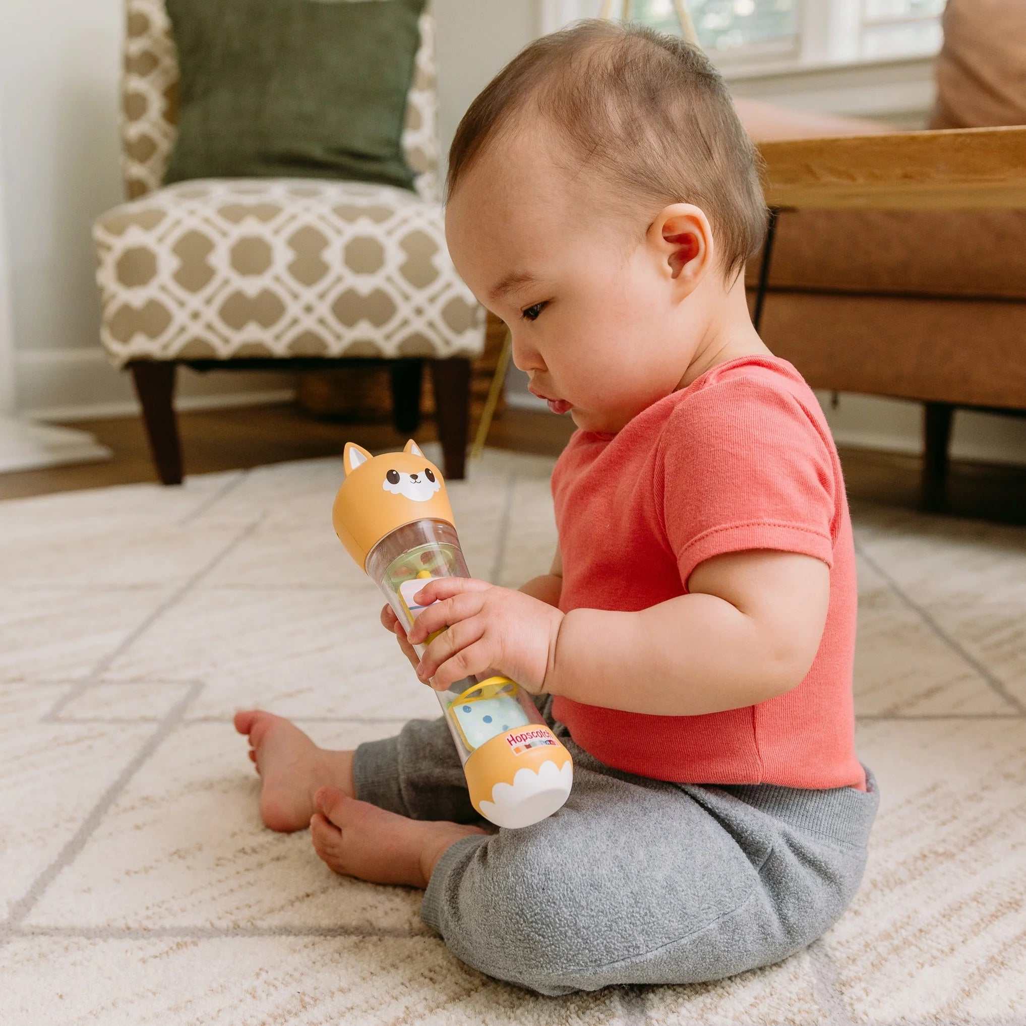 Fox Rainstick Rattle