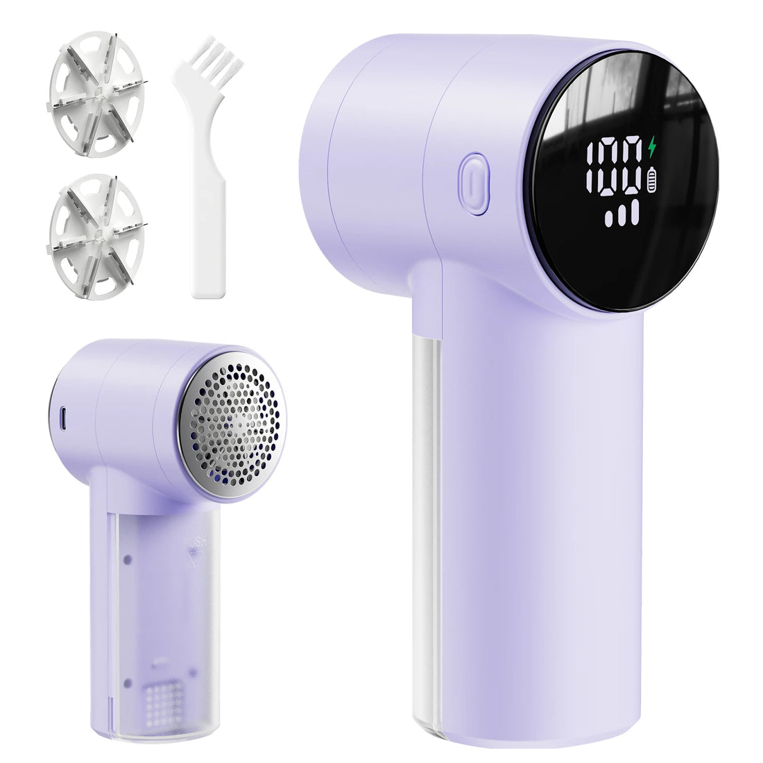 Coldsky Fabric Shaver Lint Remover 3 Speeds Rechargeable Electric Portable Sweater to Remove Pilling for Clothes Couch Blanket