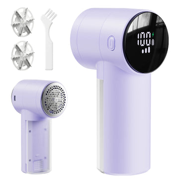 Coldsky Fabric Shaver Lint Remover 3 Speeds Rechargeable Electric Portable Sweater to Remove Pilling for Clothes Couch Blanket