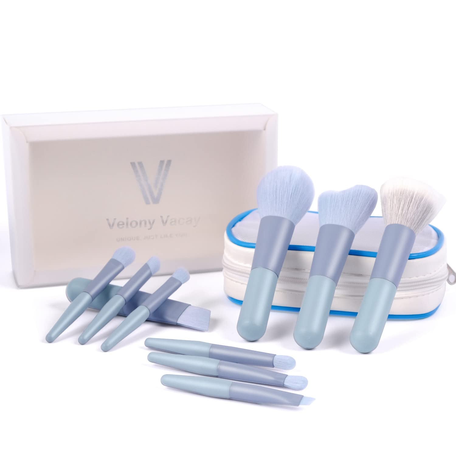 Travel Makeup Brushes Set