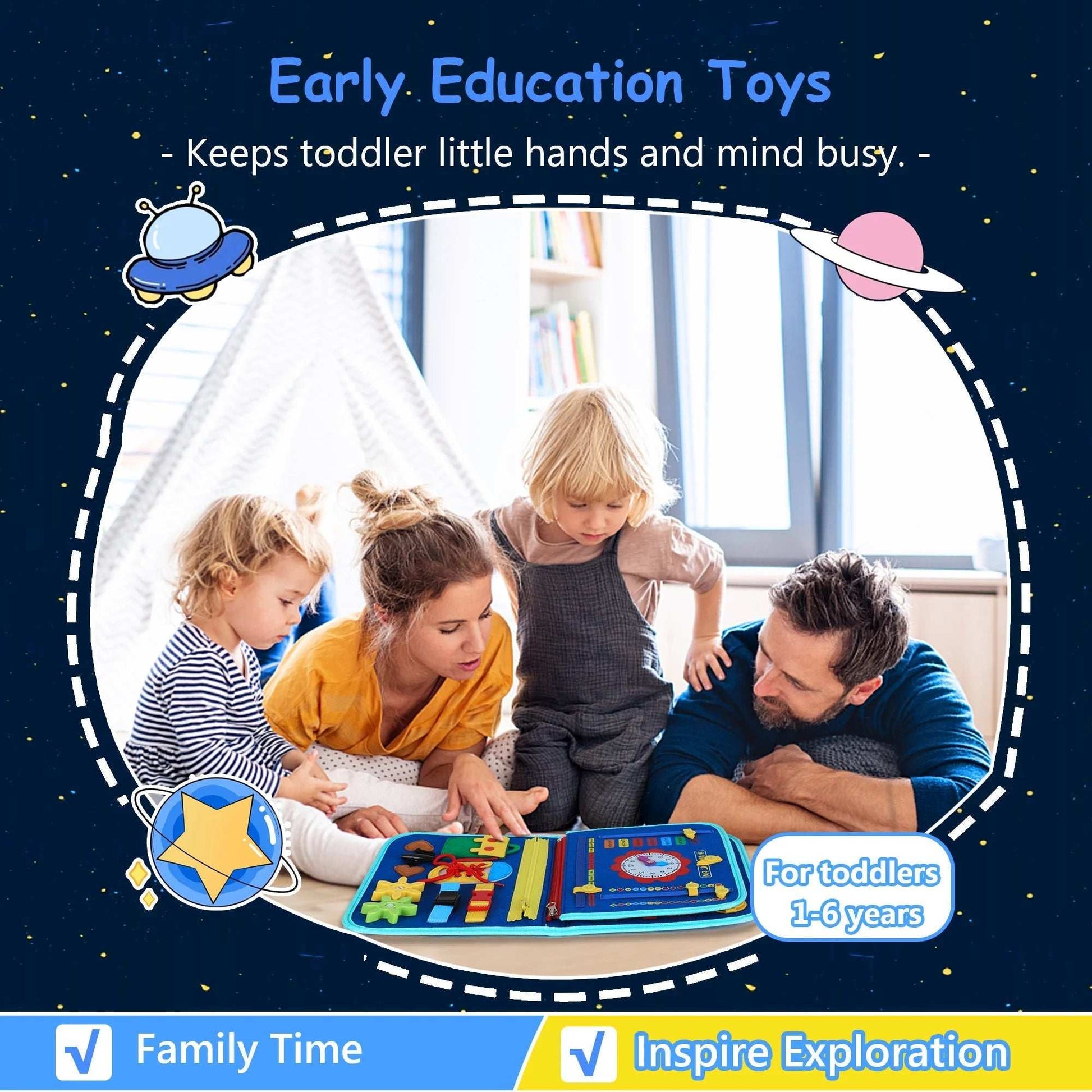 Toddler Busy Board