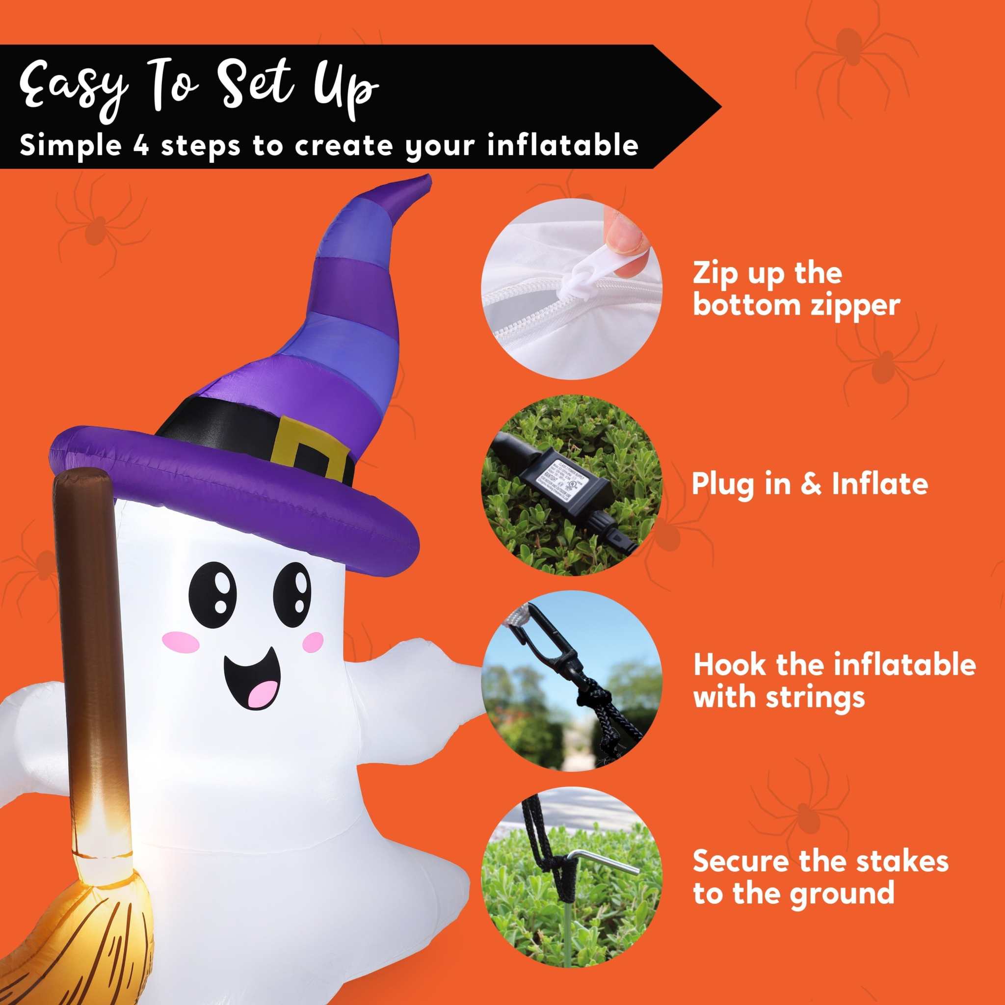 6Ft Halloween Inflatables
