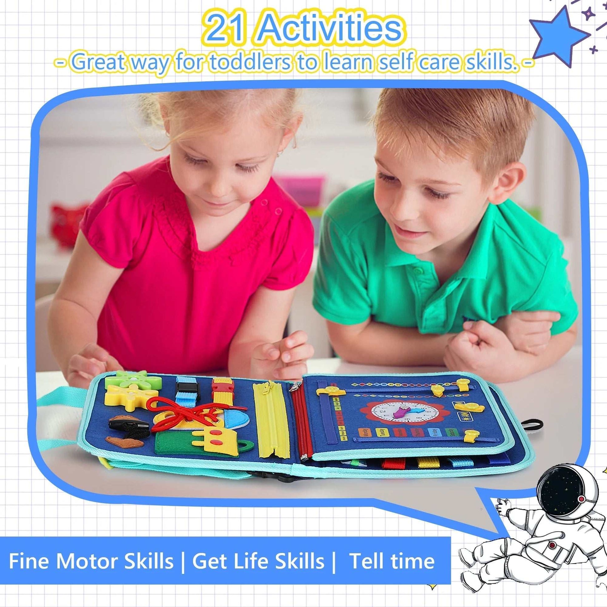 Toddler Busy Board