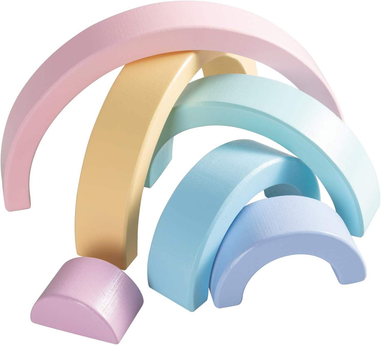 Wooden Rainbow Small Stacker