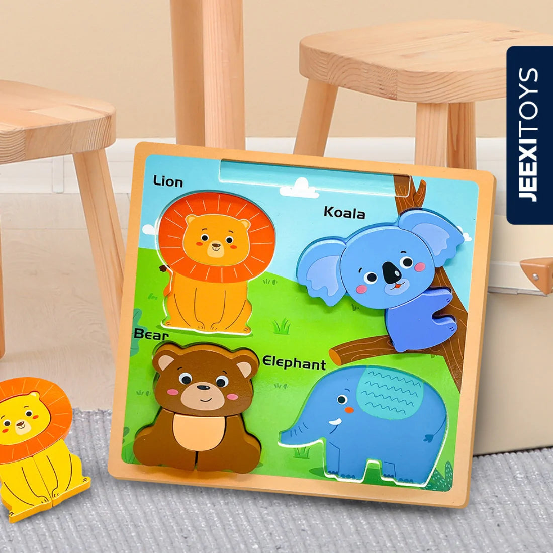 Wooden Animal Puzzles