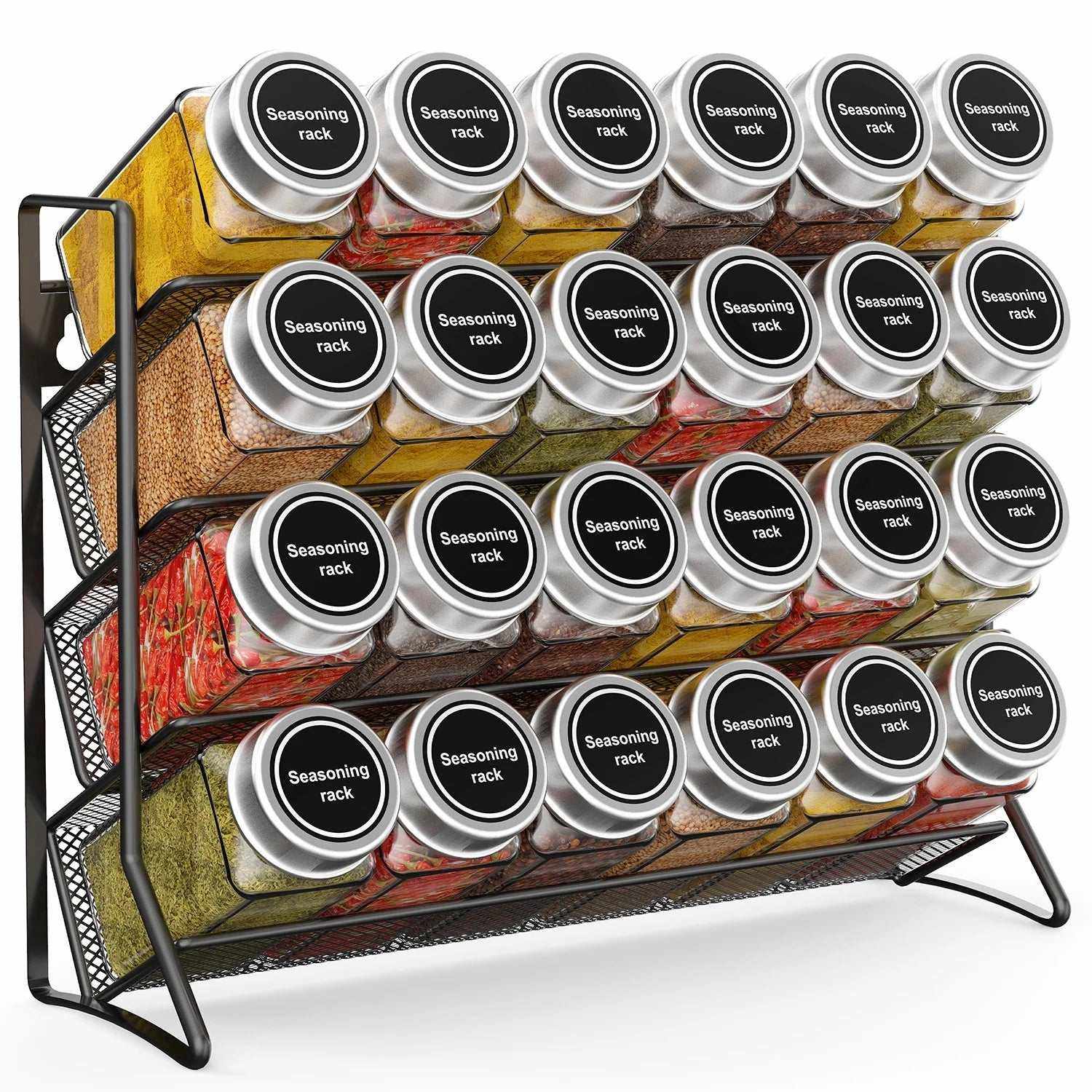 Metal Spice Organizer Rack